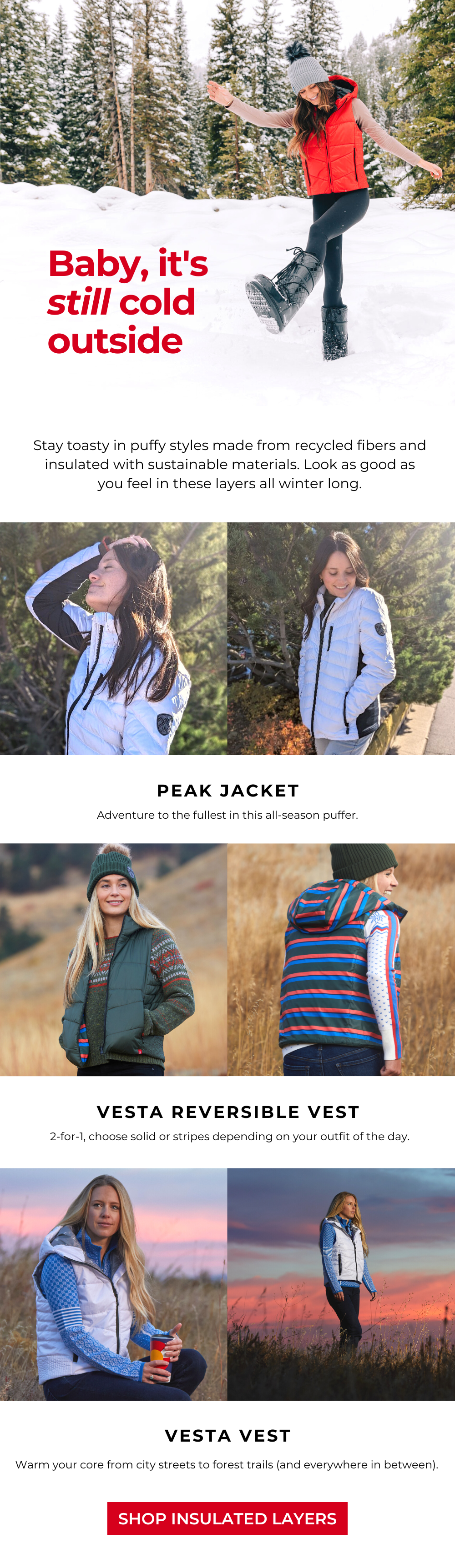 Brrr... We're Layering Up!