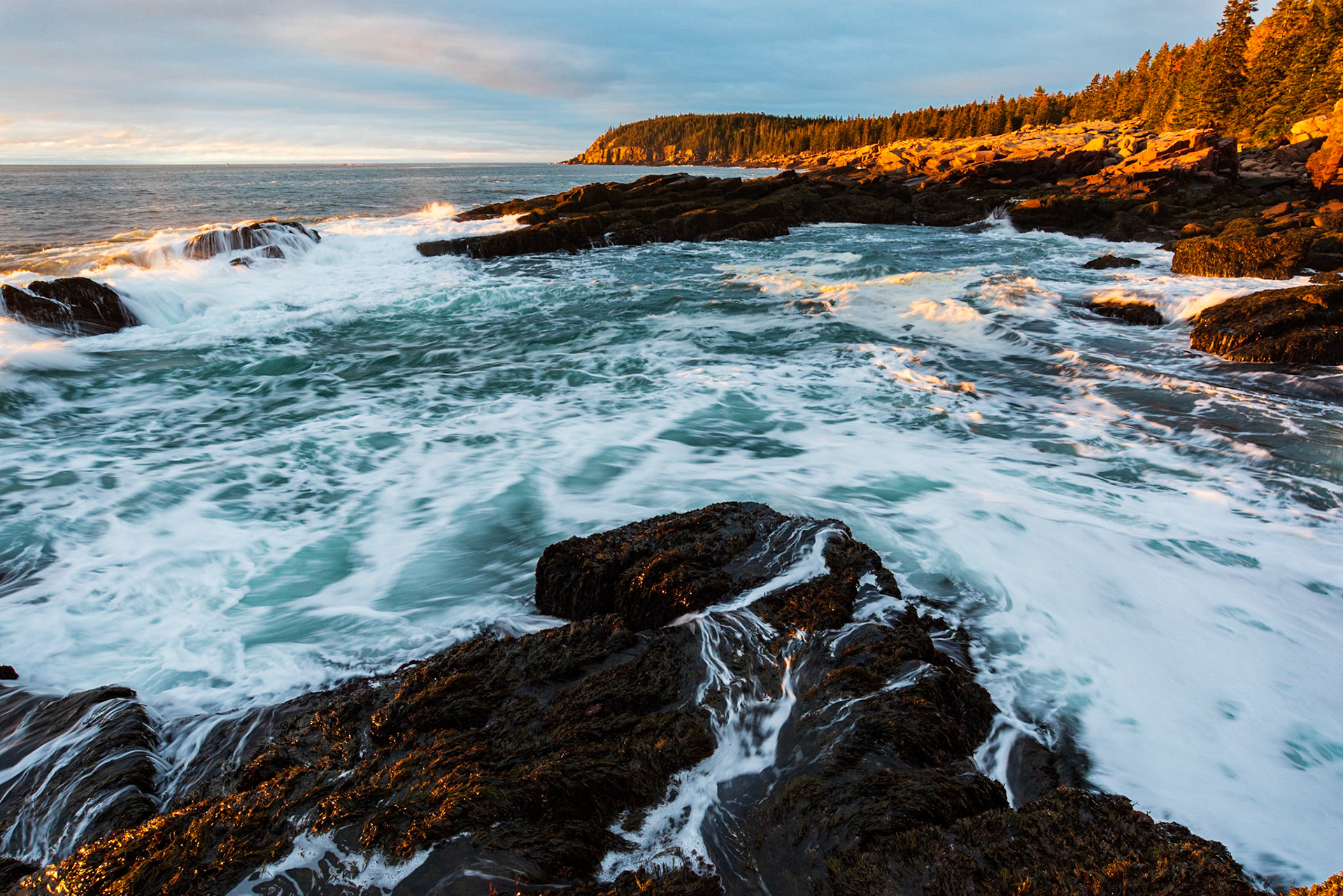 Thunder Hole Sunrise