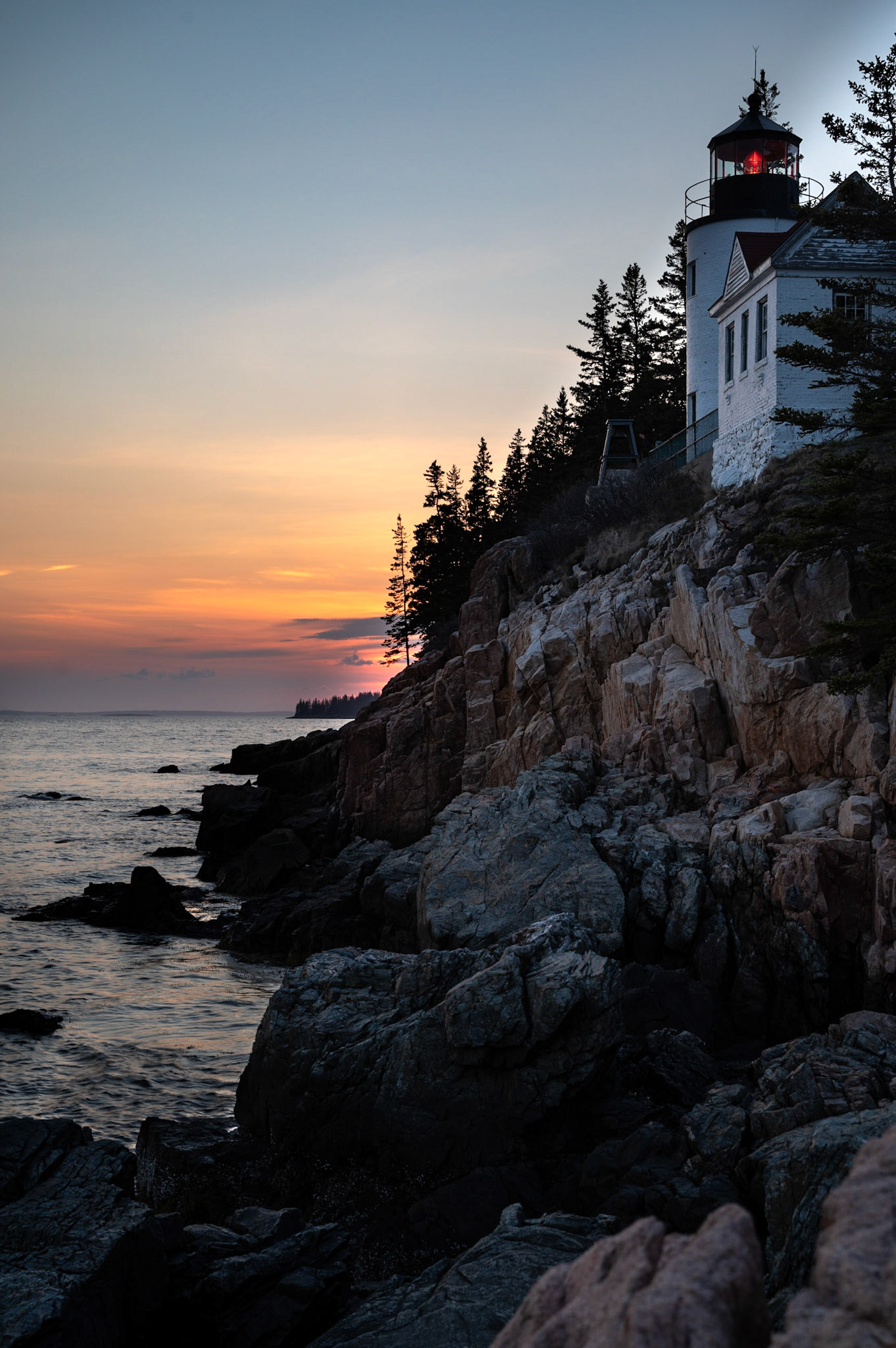 Bass Harbor Sunset