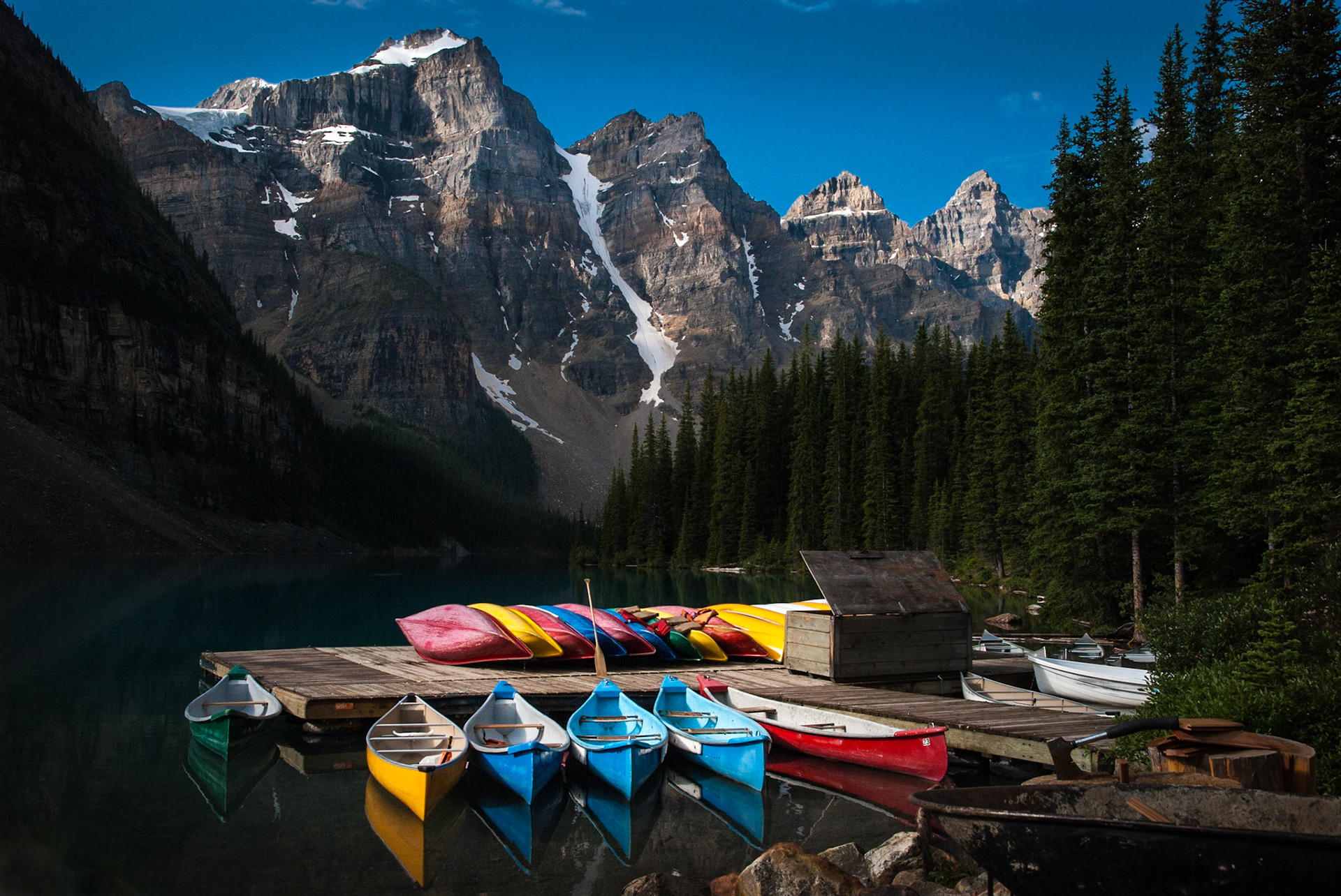 Morraine Lake, Banff NP 2010