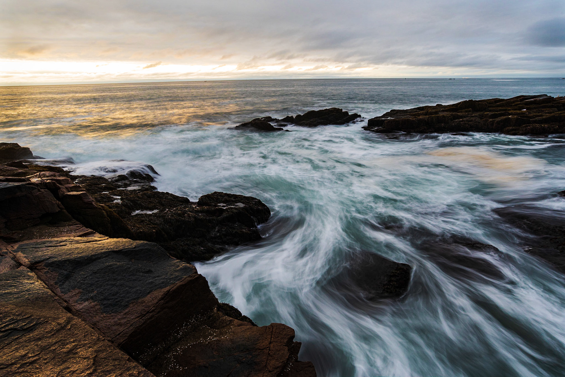 Thunder Hole Sunrise