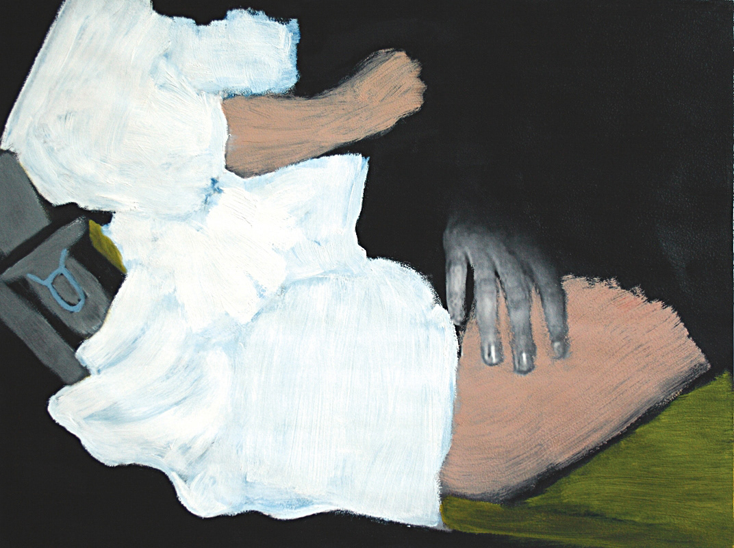 Personality #1 2010 | oil on print |60 x 80 cm