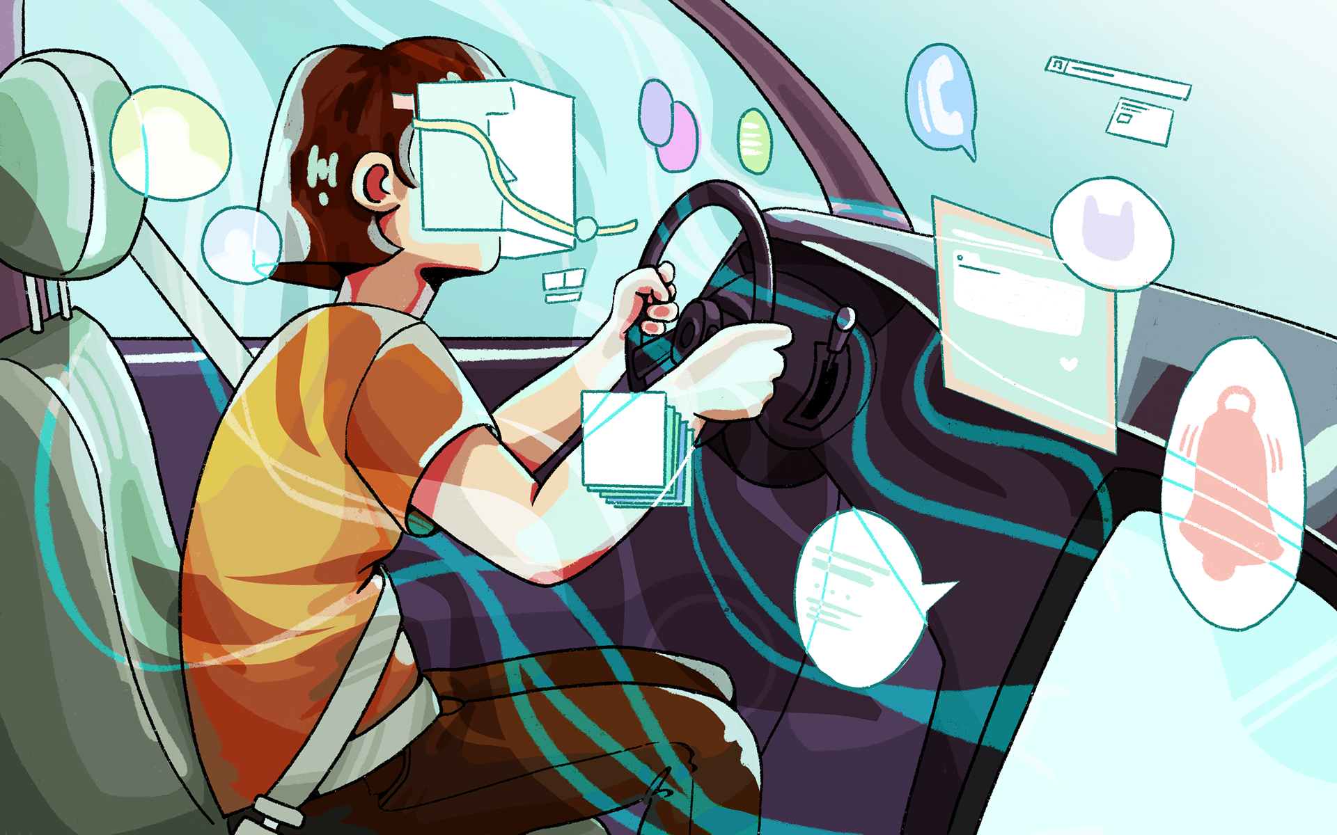 Distracted Driving, Digital