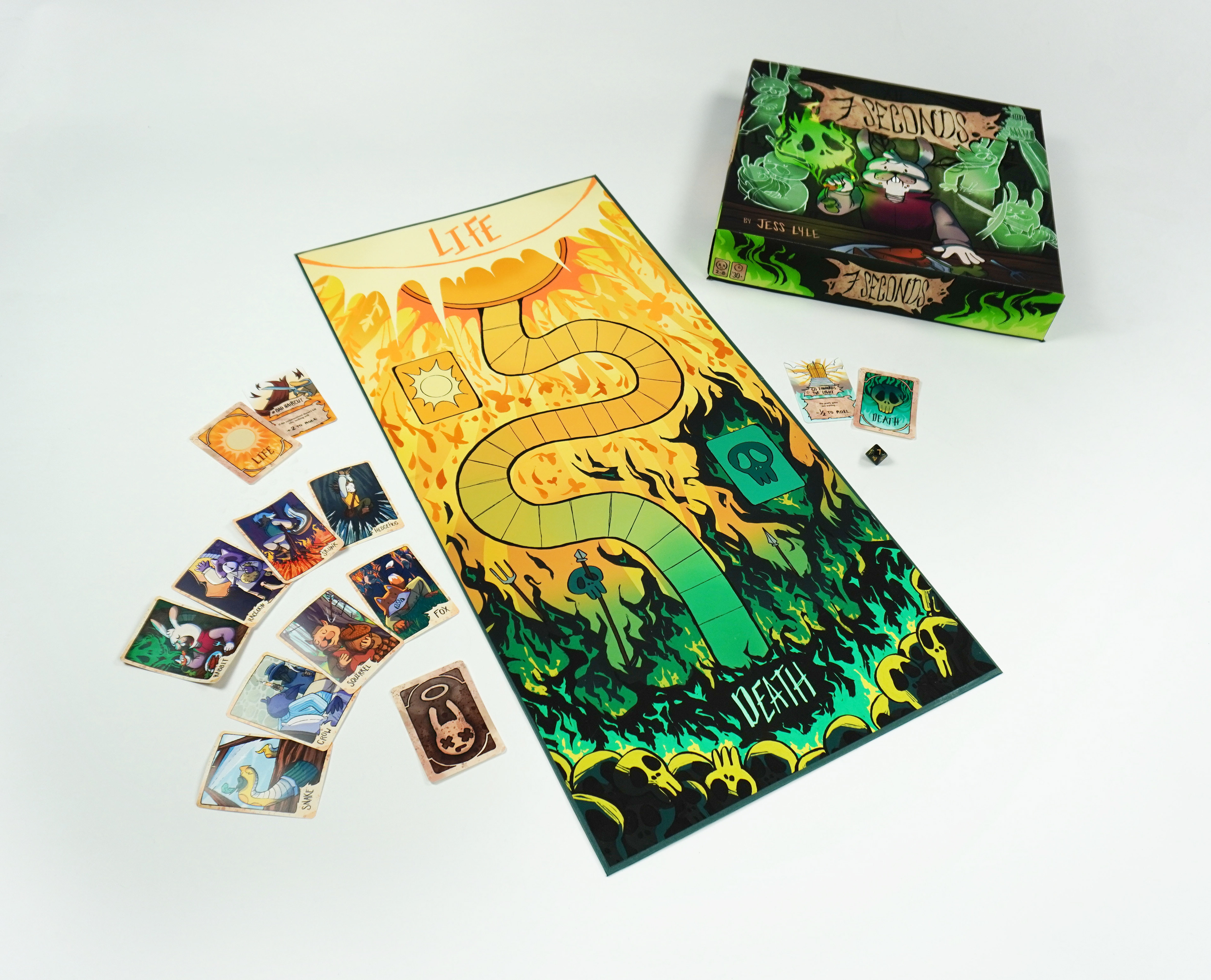 7 Seconds, board game
