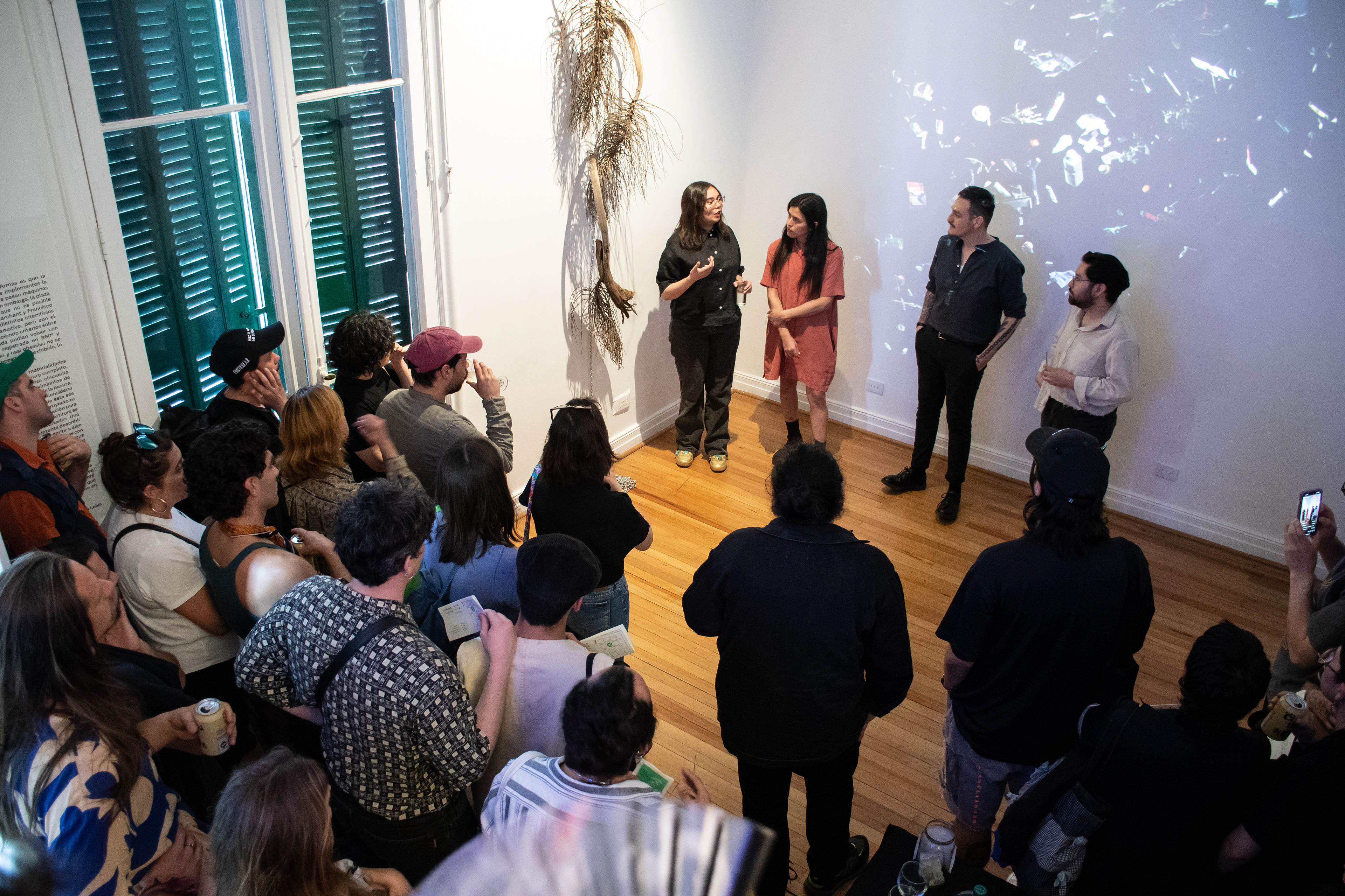 Devenir Cucaracha 2024 , Espacio 218,  Inauguración