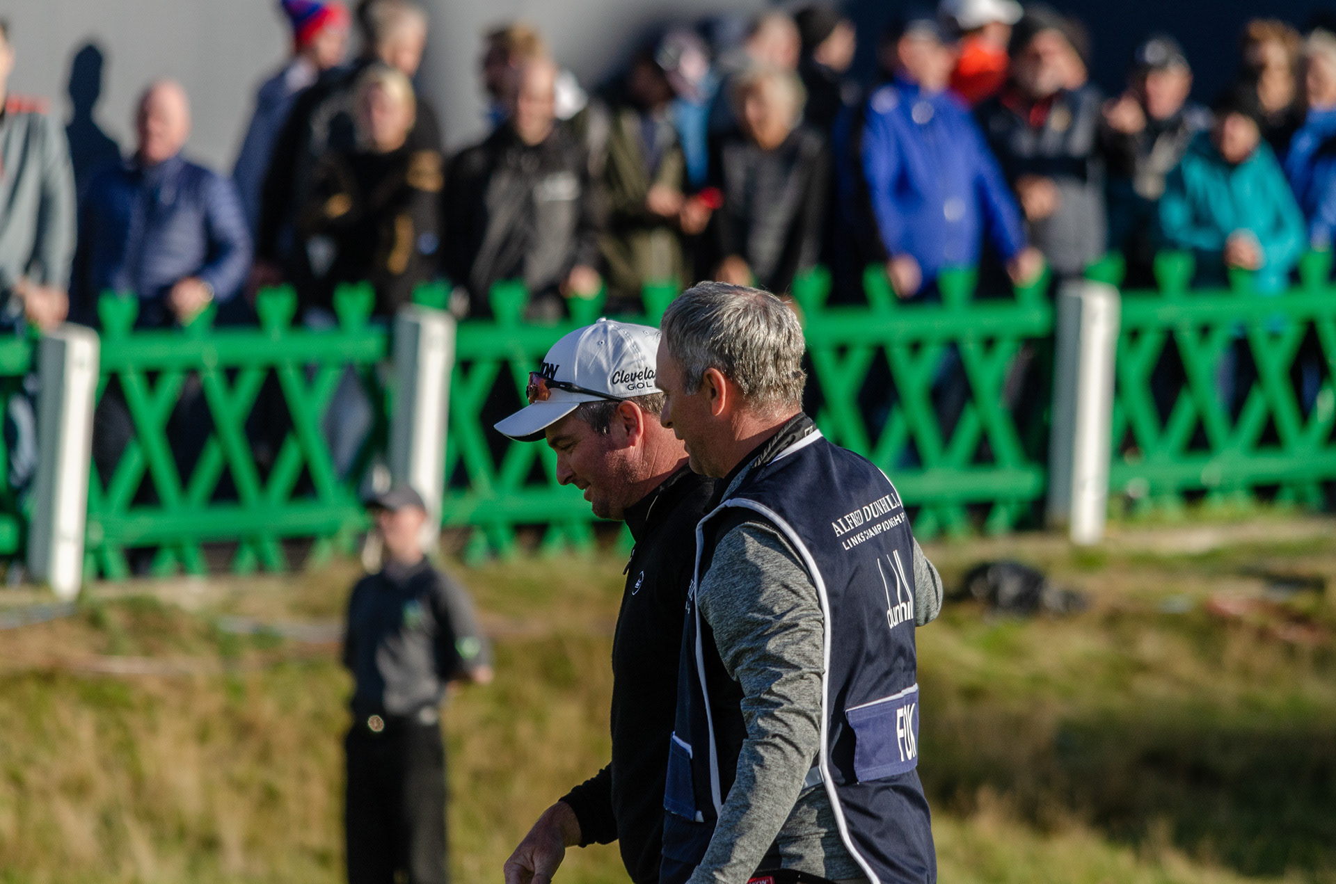 Ryan Fox on the 18th hole during the 2022 Alfred Dunhill Links