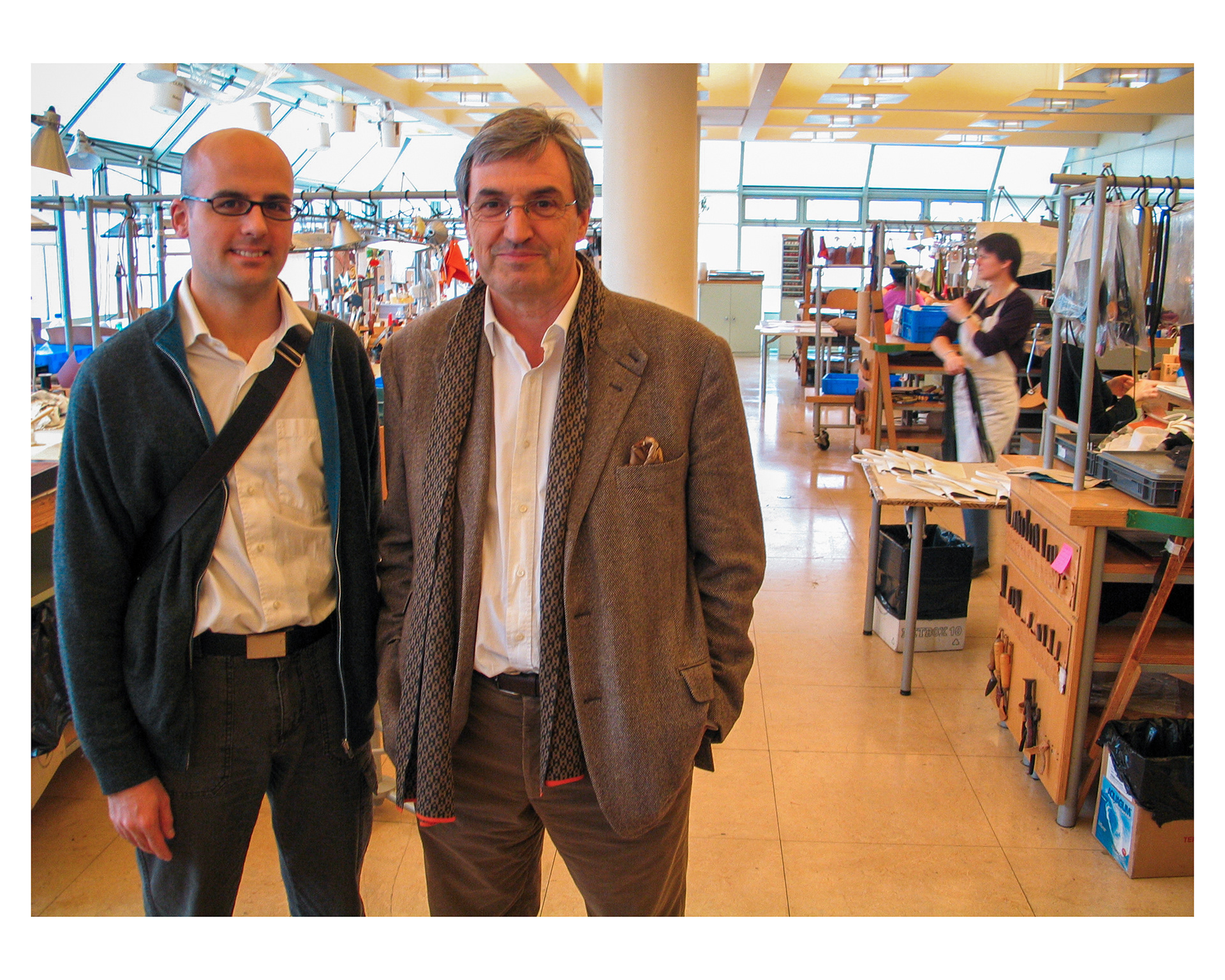  Jean-Claude Ellena perfumer at Hèrmes House Atelier Pantin