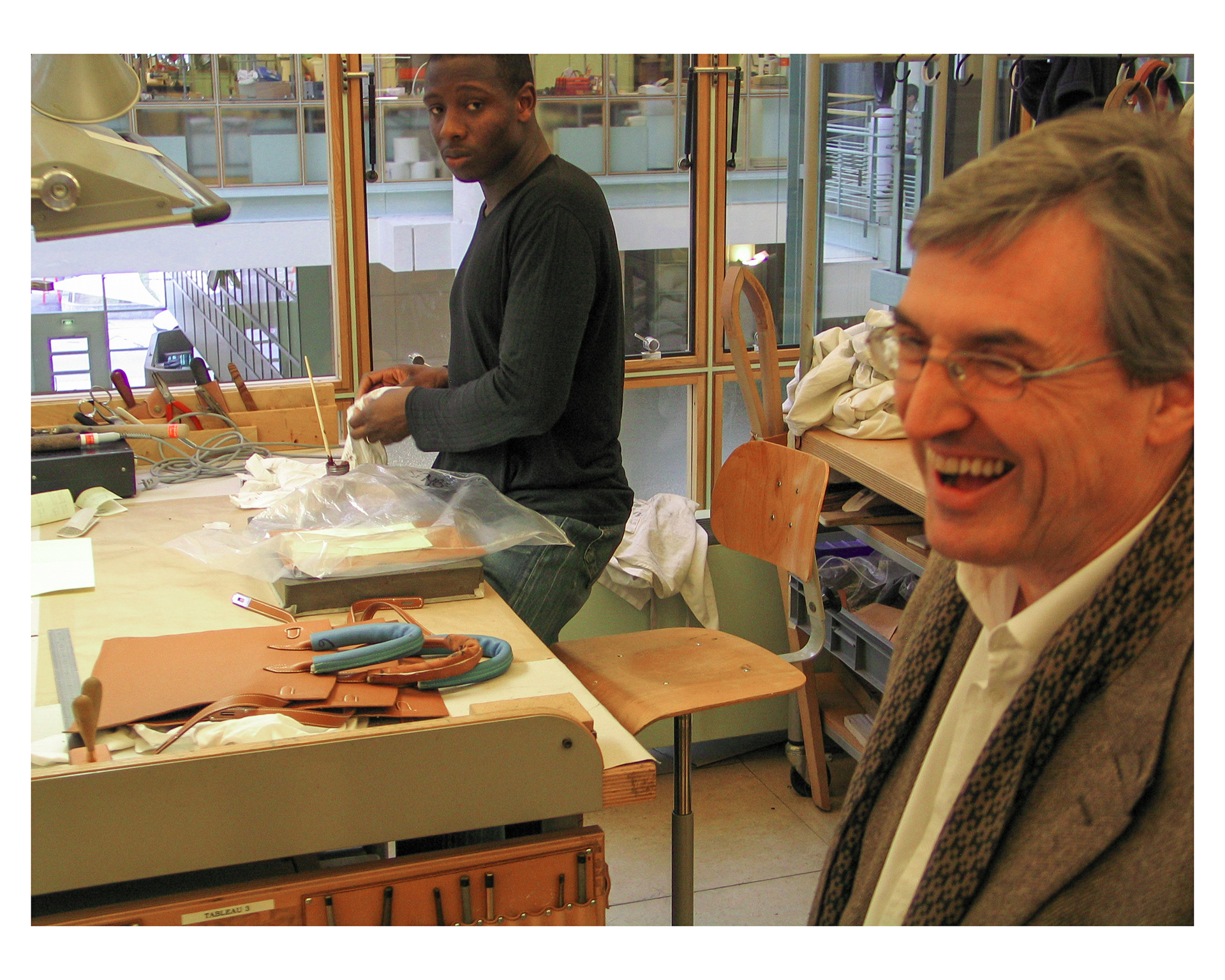  Jean-Claude Ellena perfumer at Hèrmes House Atelier Pantin