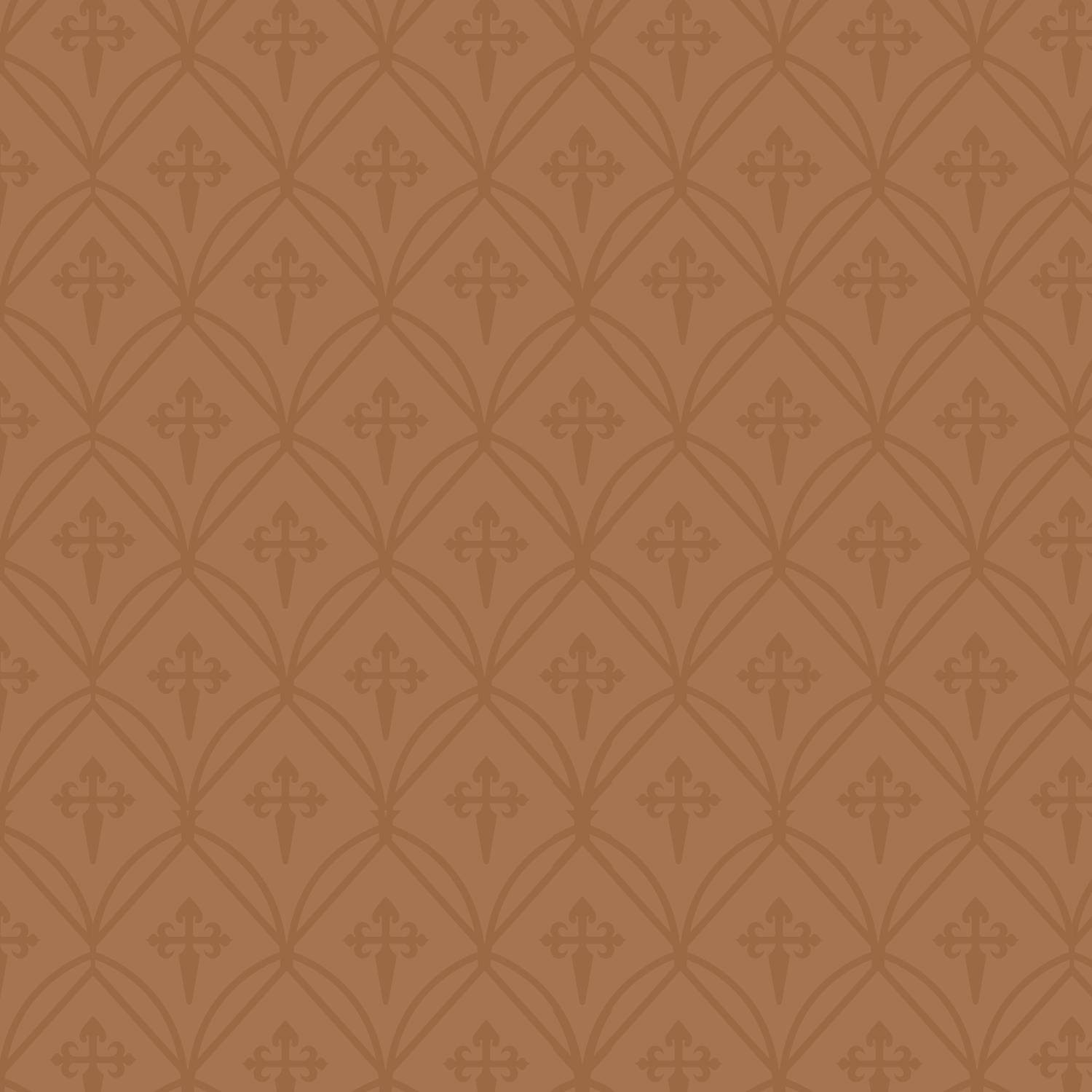 Pattern Design inspired by Apostol Santiago's visual elements.