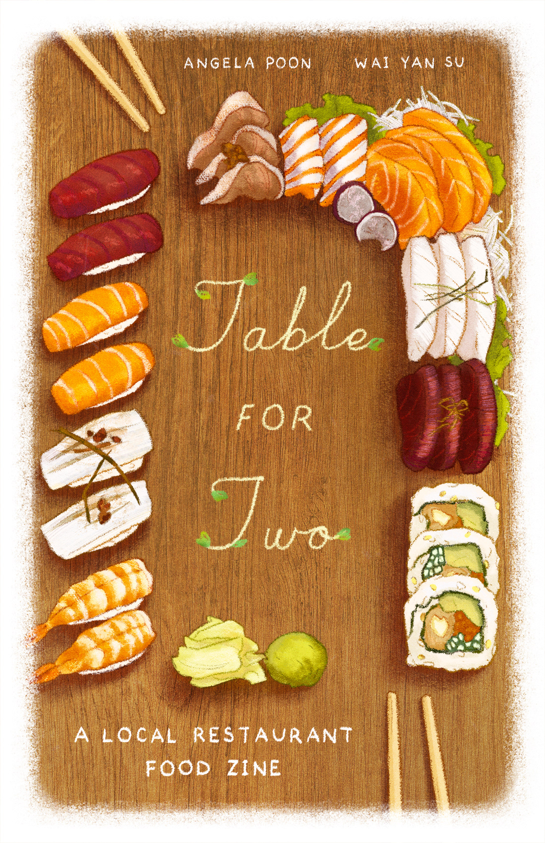 Cover design and lines by me, colours by Wai Yan.