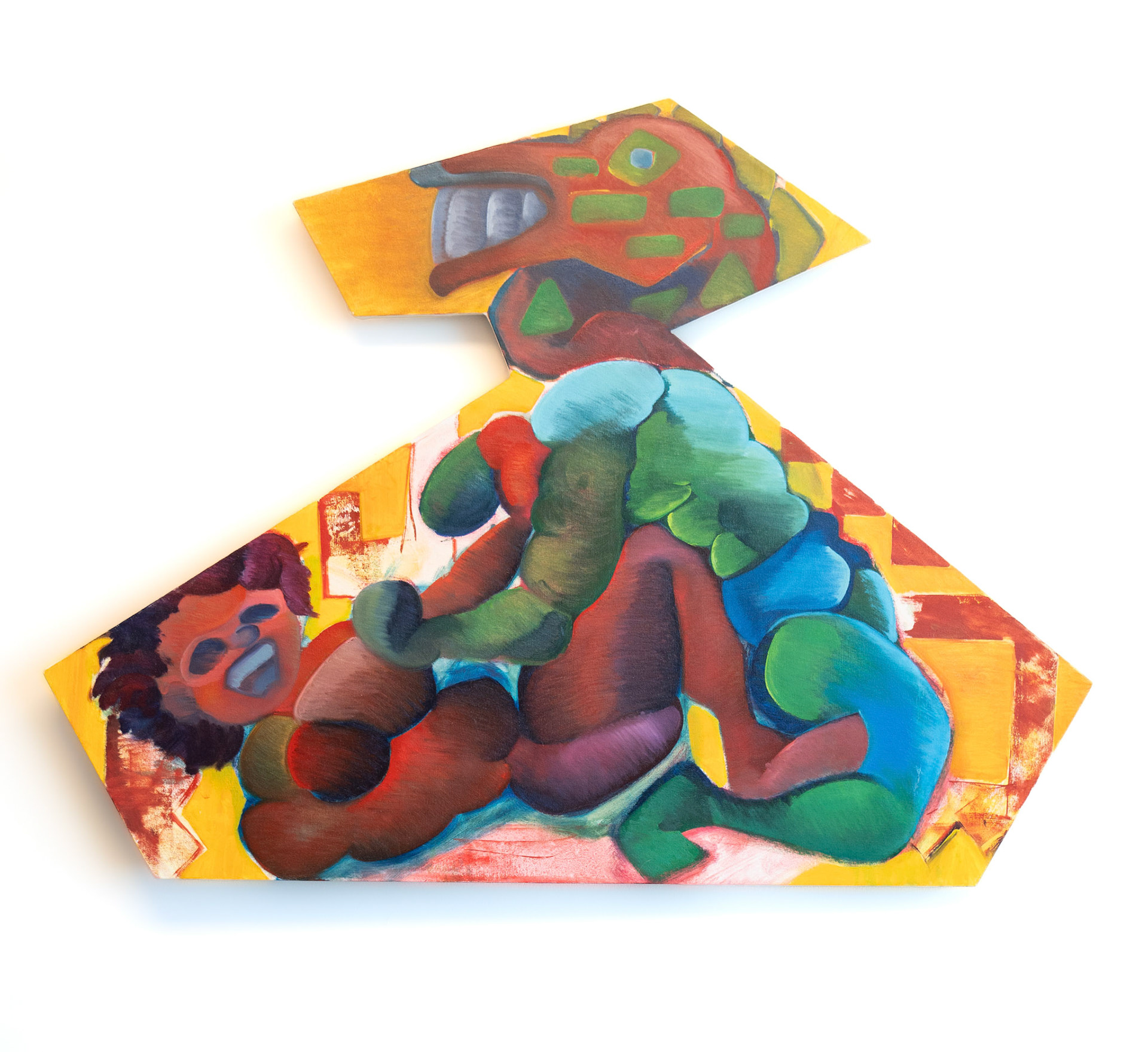 Oil on Canvas Stretched on custom frame