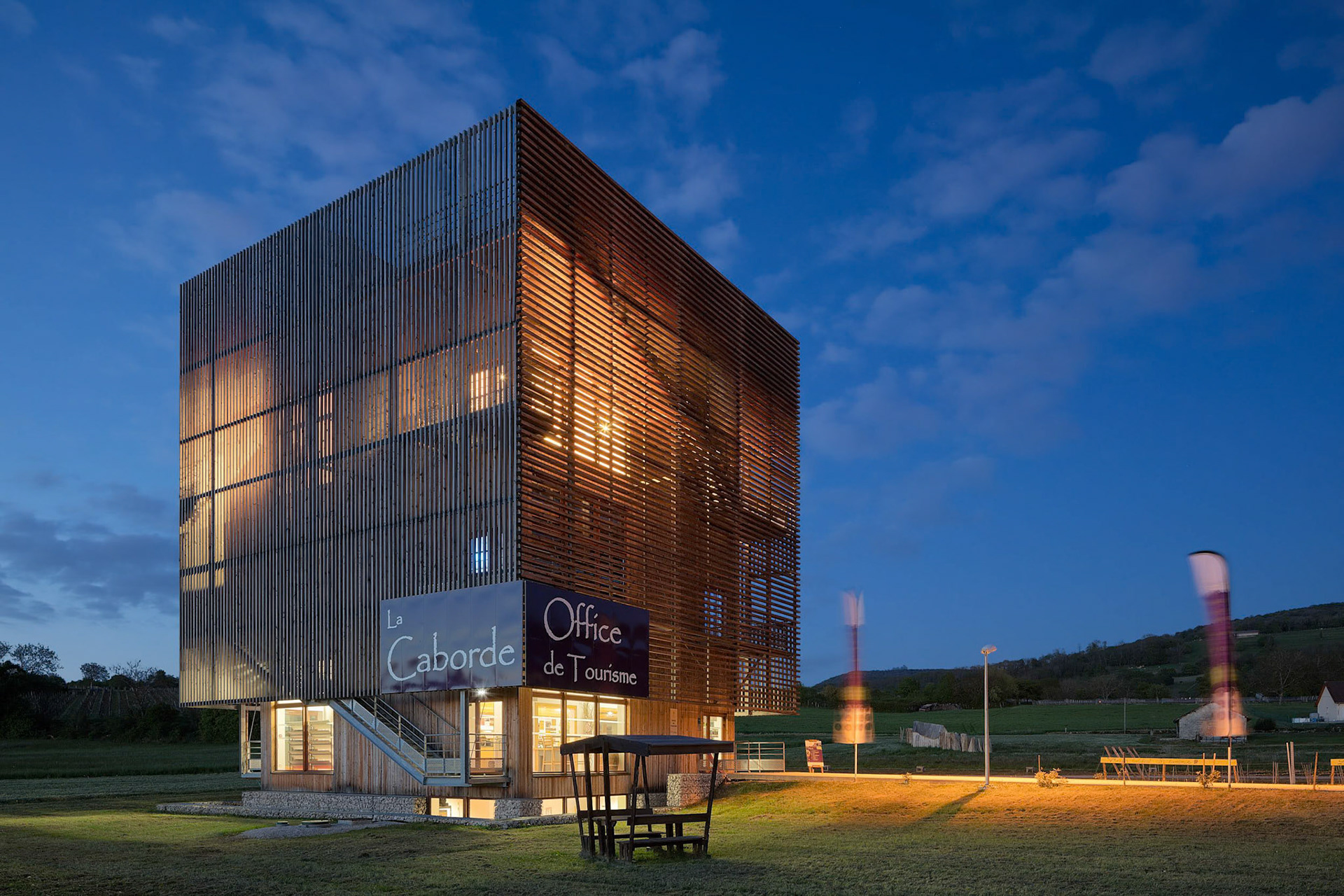 La Caborde, Aire viti-culturelle - Orbagna | Reichardt et Ferreux architectes