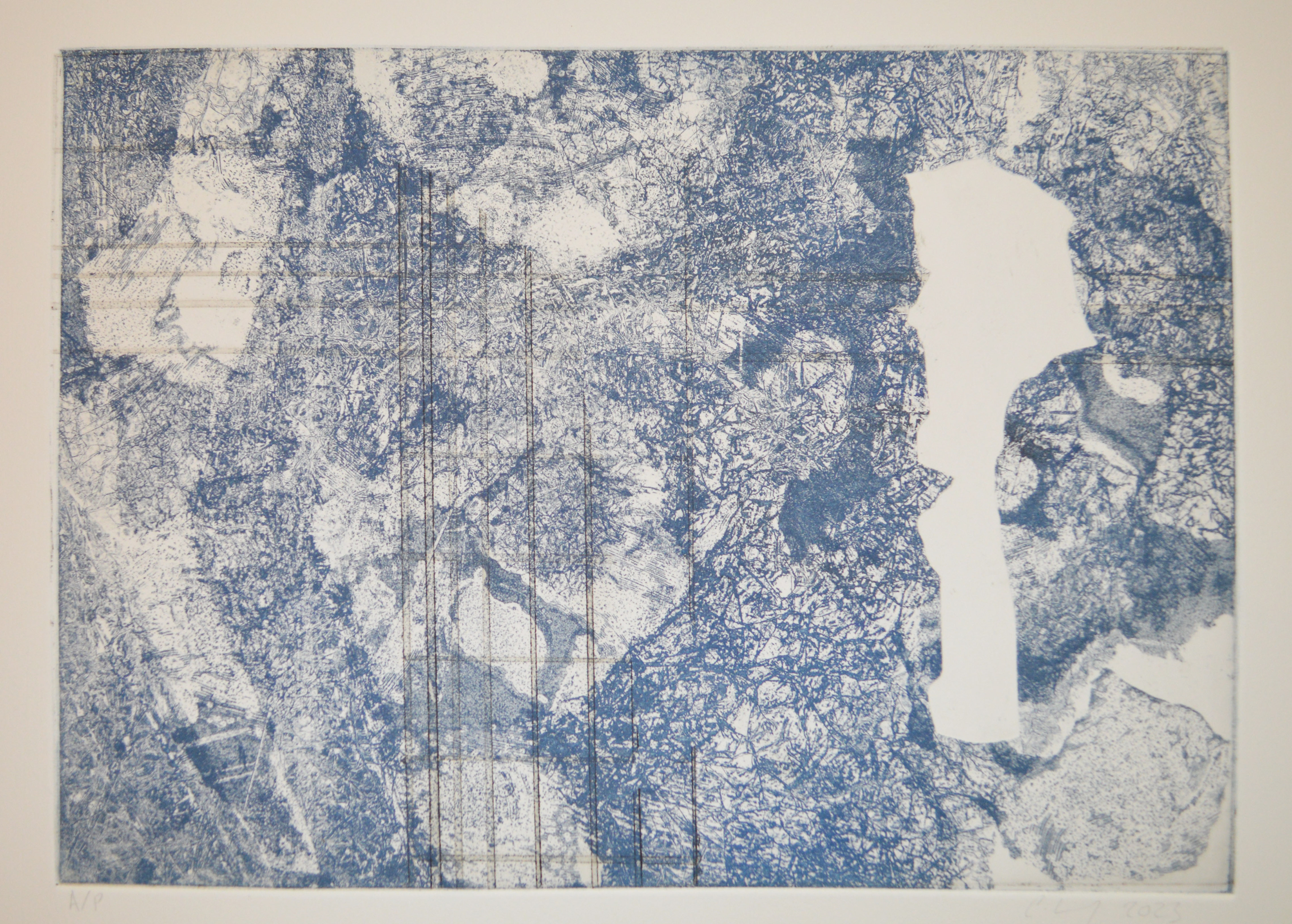 Reticulation: Blue with Open Void