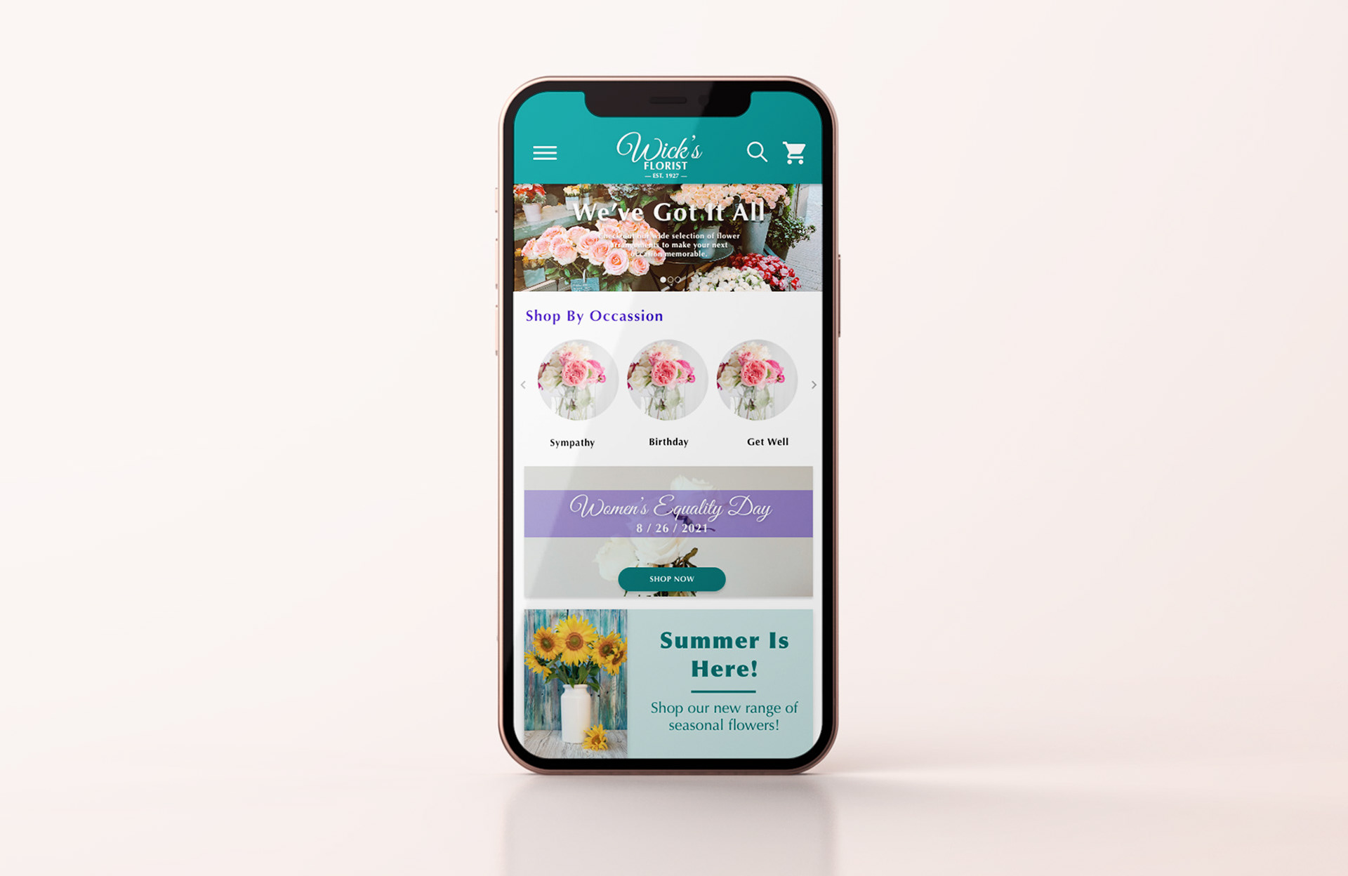 Mobile view 1.