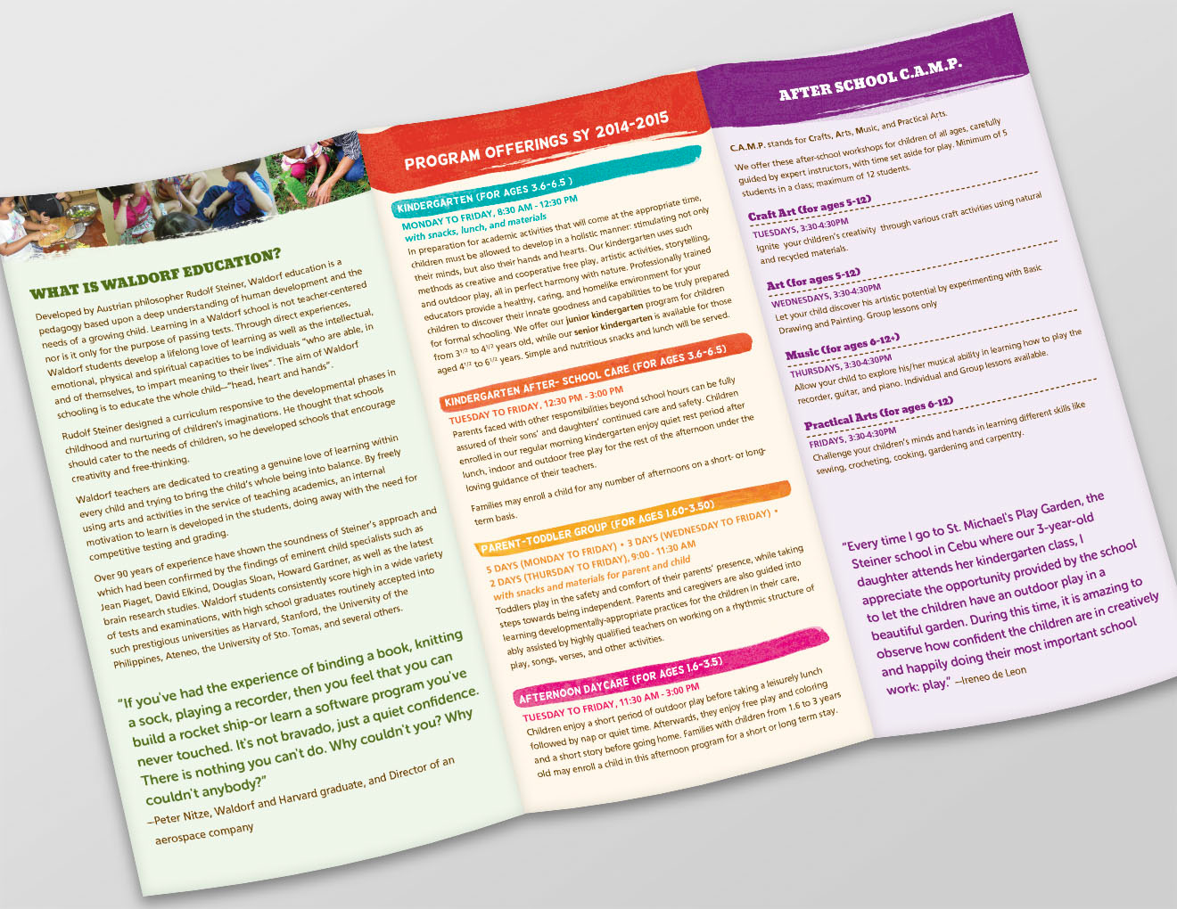 Brochure Inside Spread