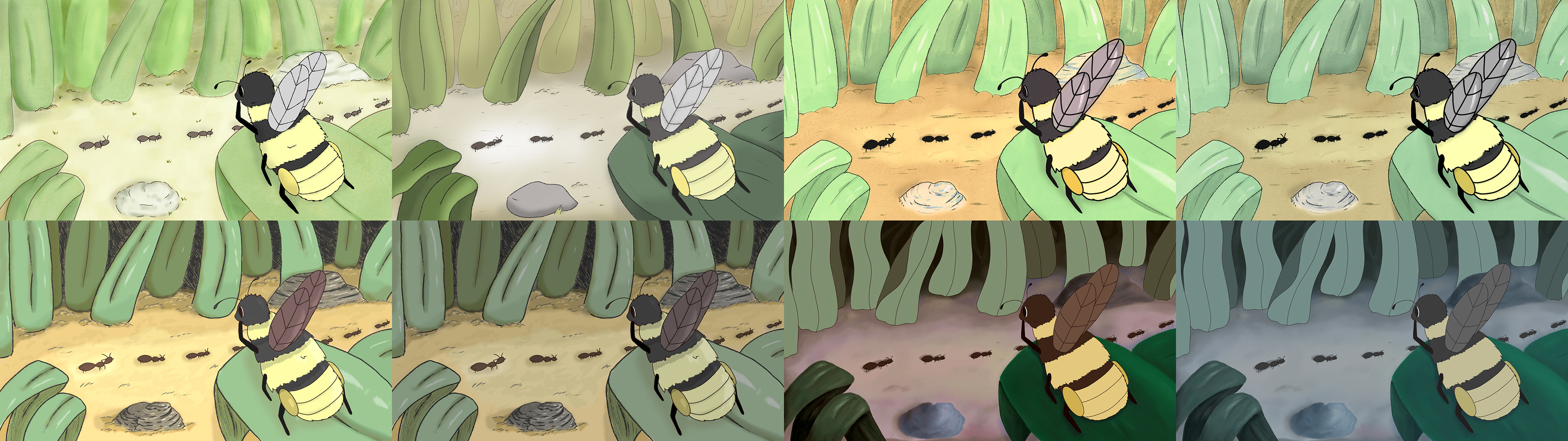 Art Style and Color Tests