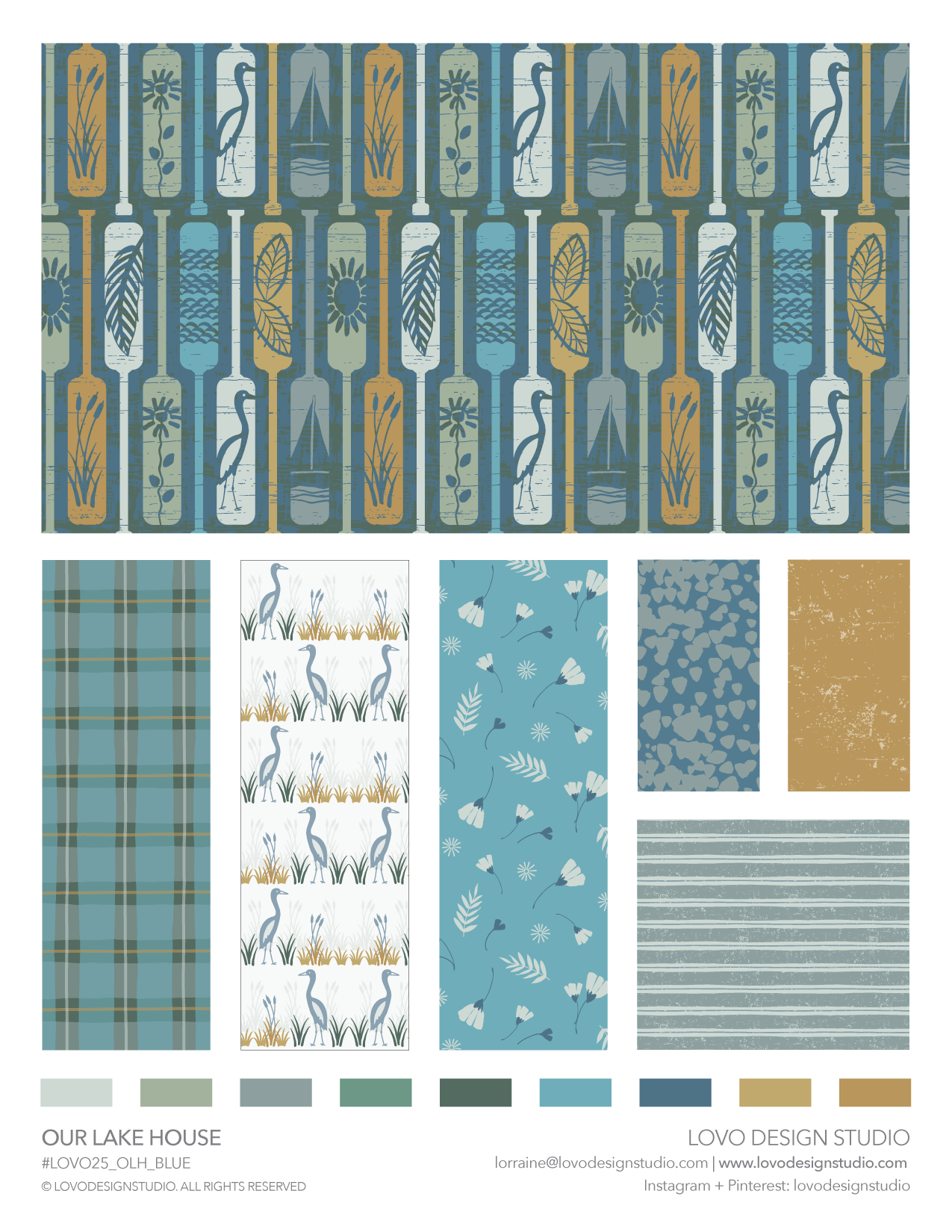Our Lake House • LOVO25_OLH_BLUE