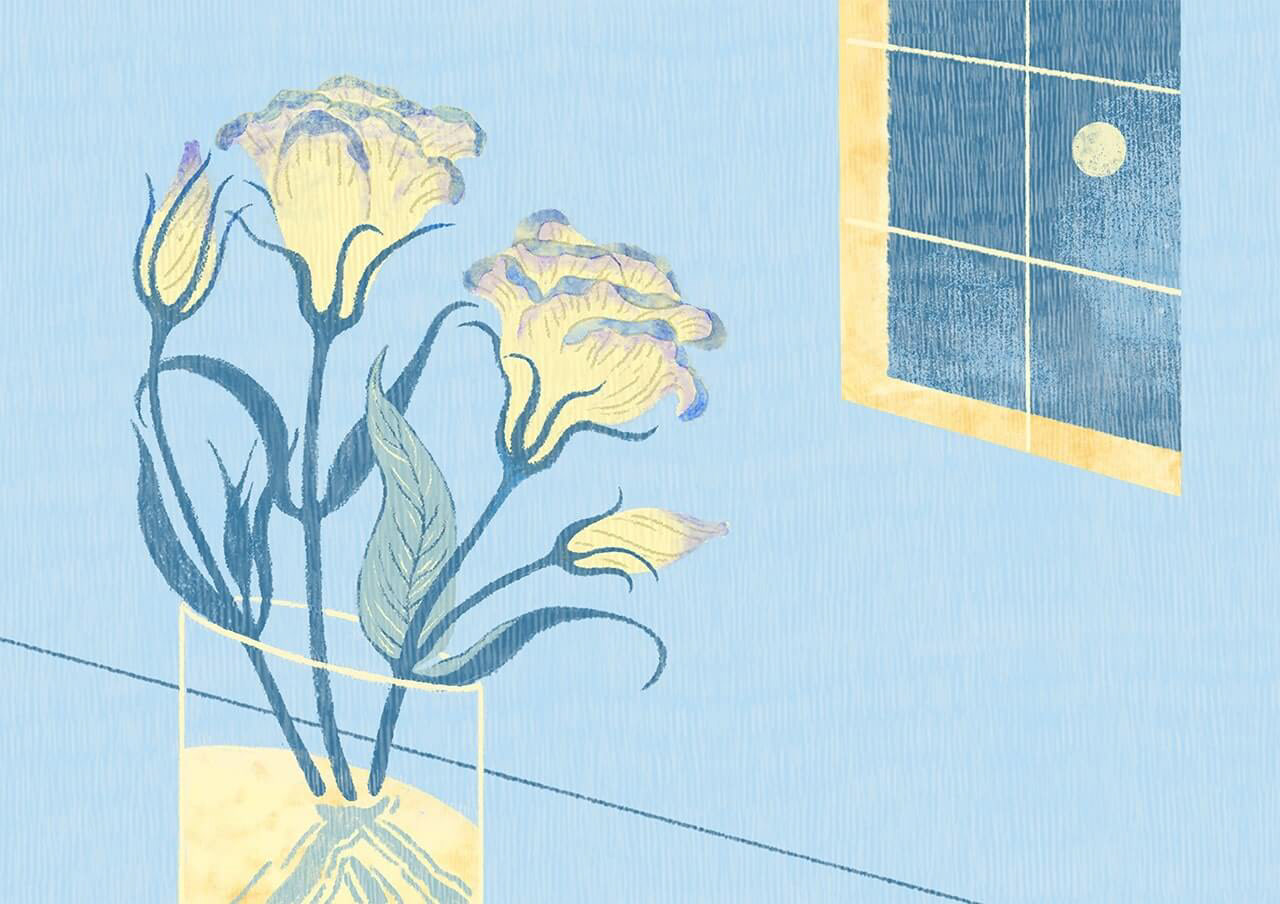 挿絵 すきっと vol.39 平葉子 「胸の奥にこの花あるかぎり」