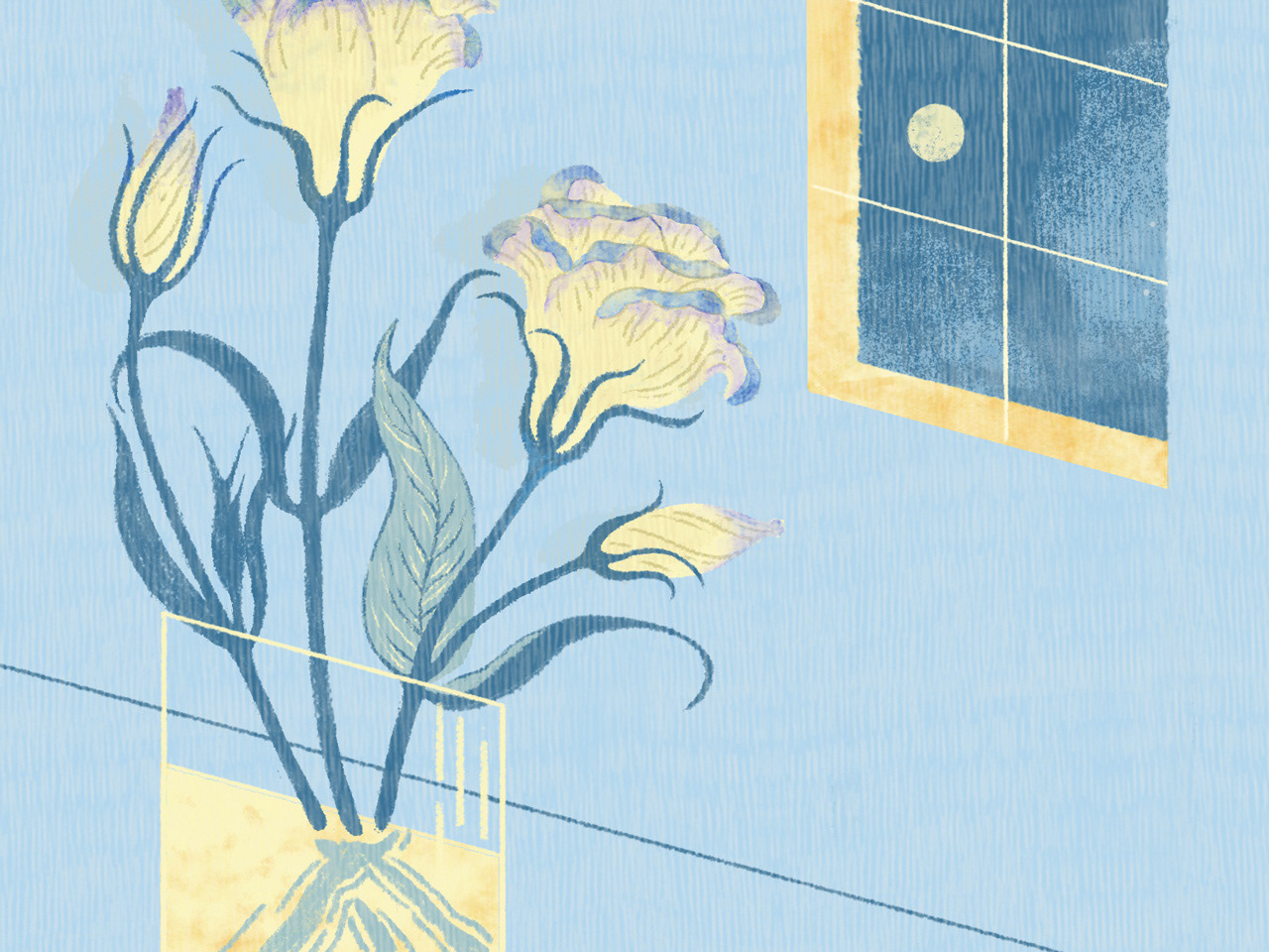 雑誌挿絵　すきっとvol.38　胸の奥にこの花あるかぎり　平葉子