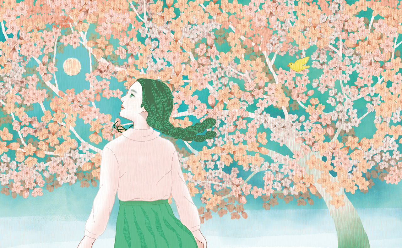 小説「あん」課題装画