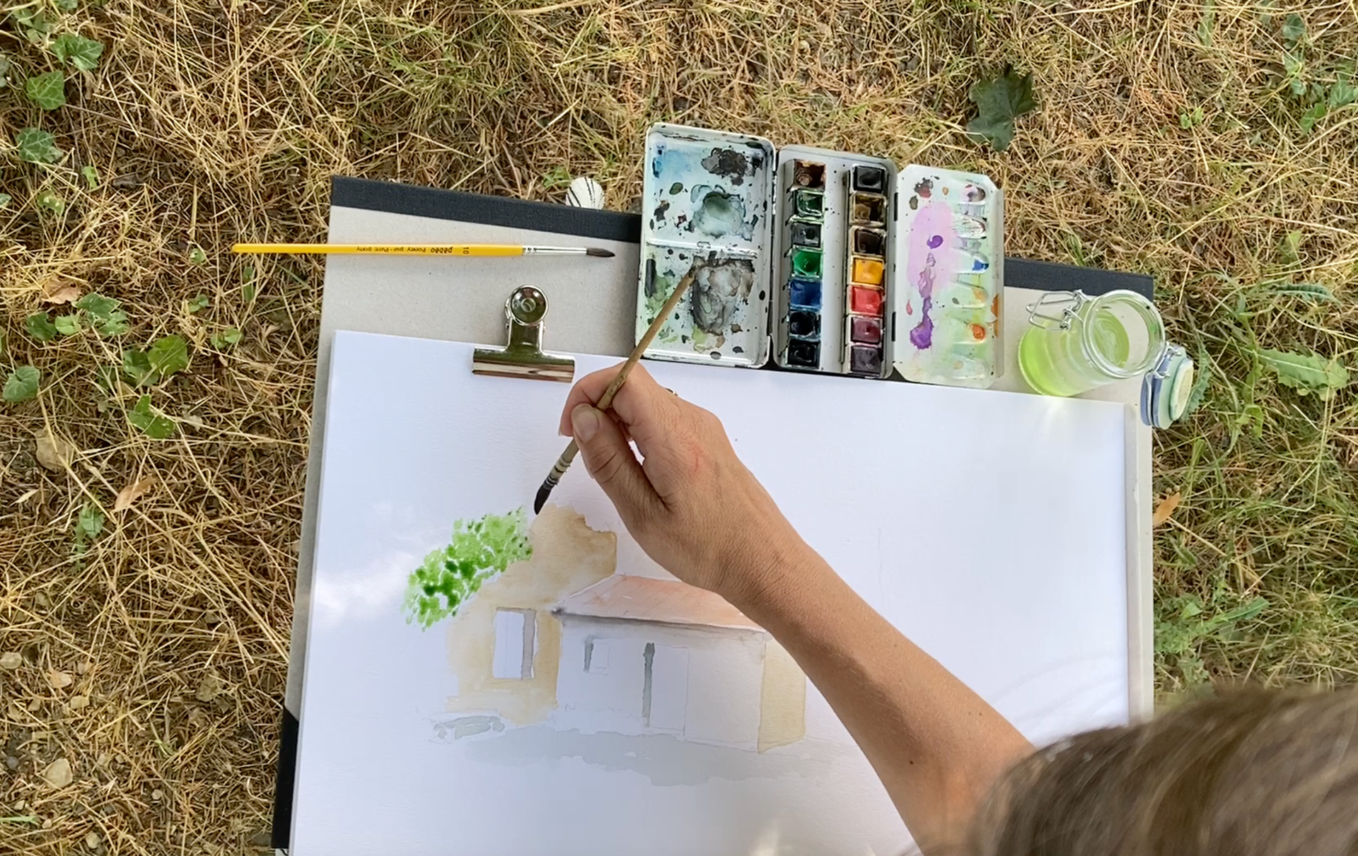 Stage aquarelle Provence