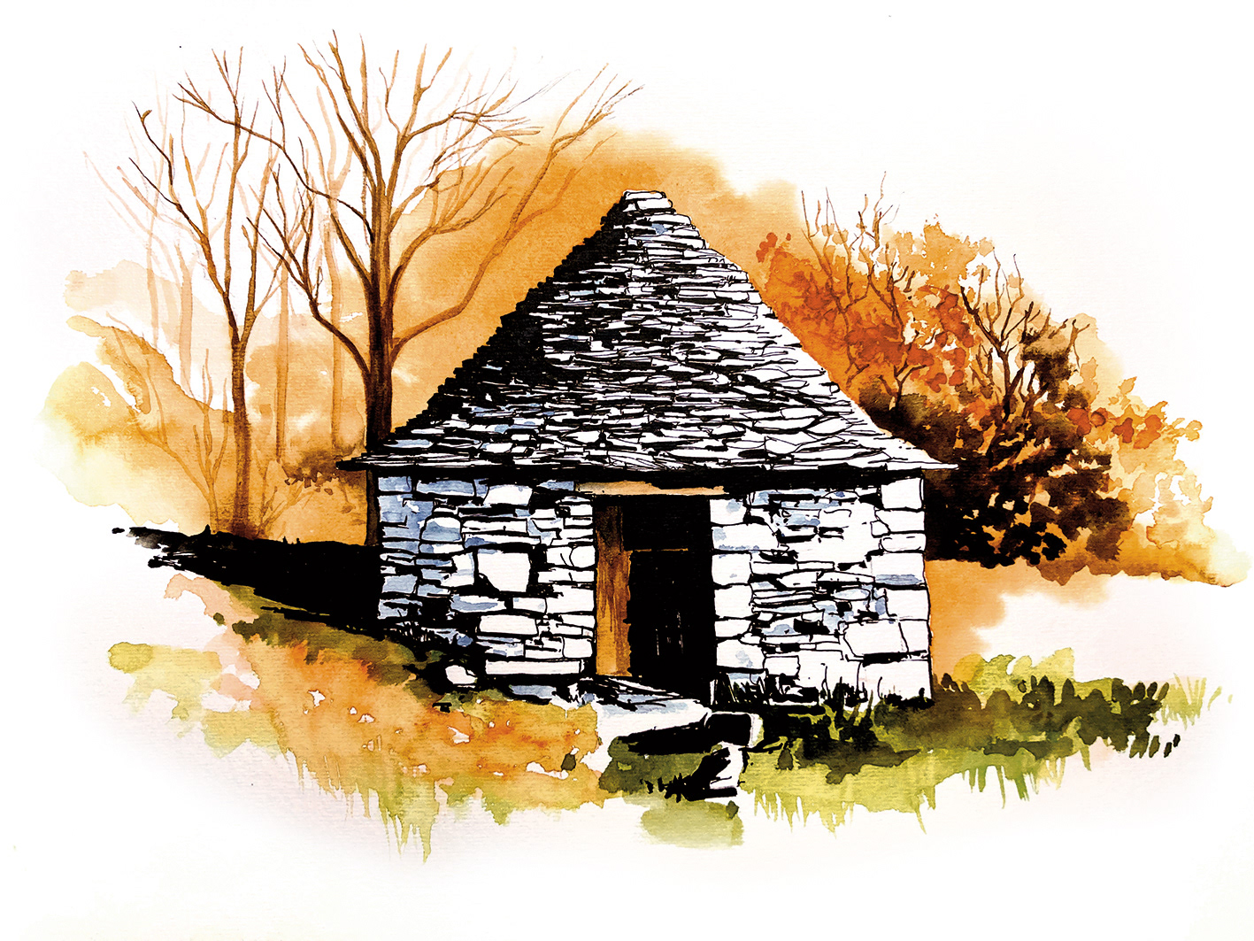 Aquarelle Buron