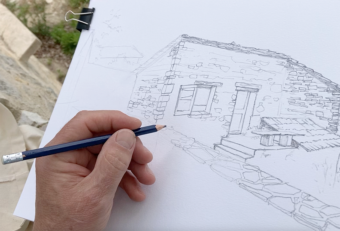 Croquis sur site