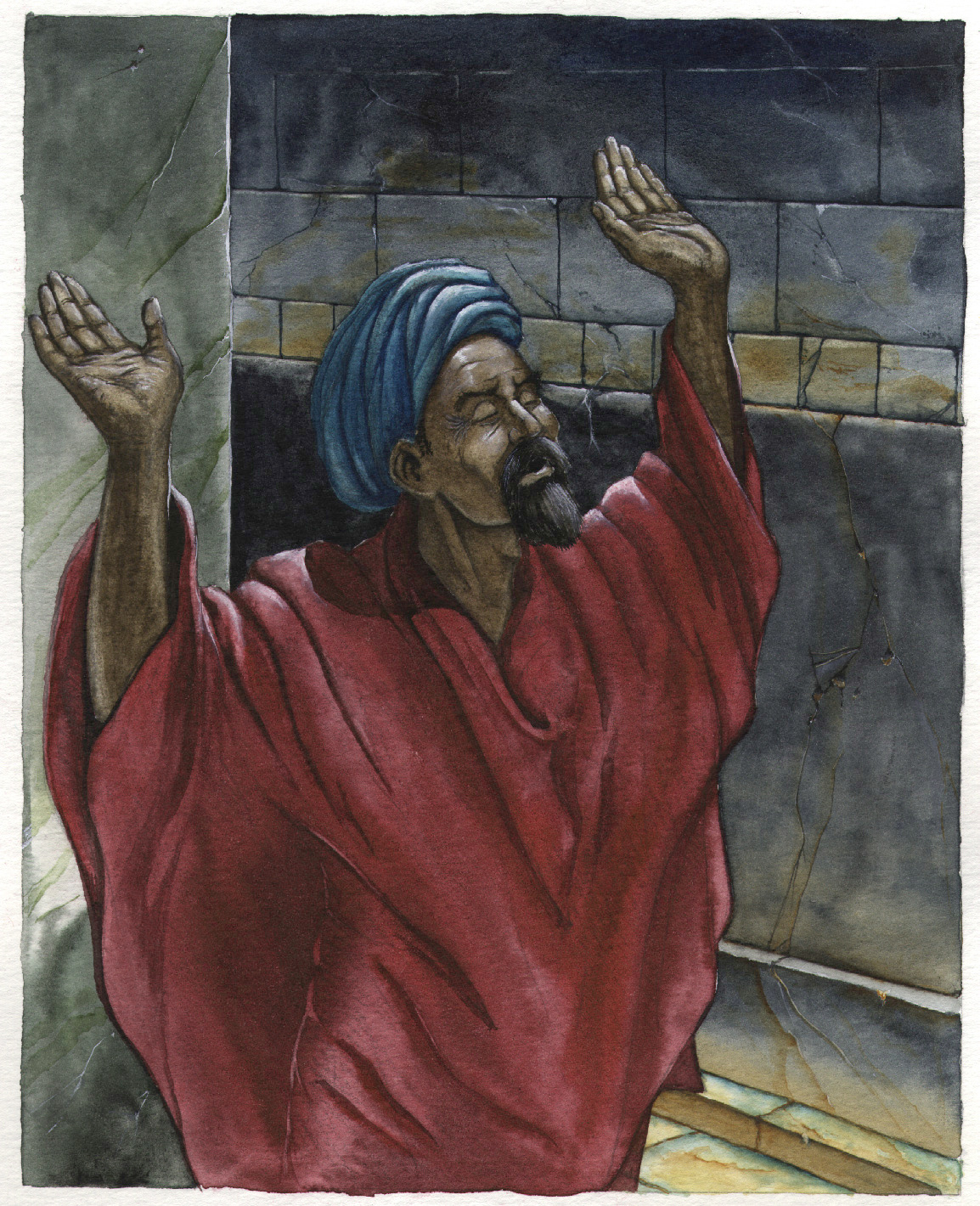 Aquarelle Laurent Iran