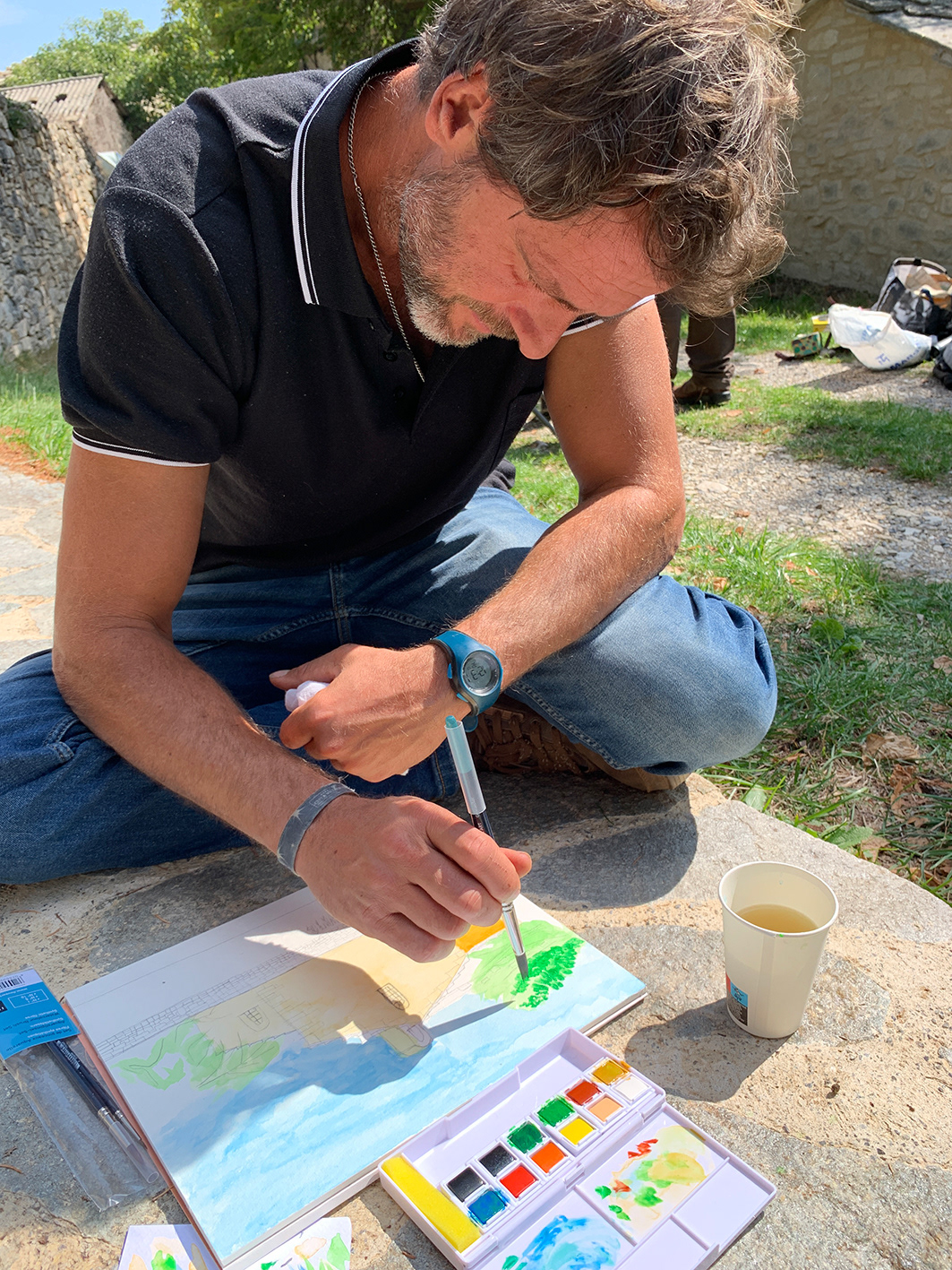 Stage aquarelle Provence