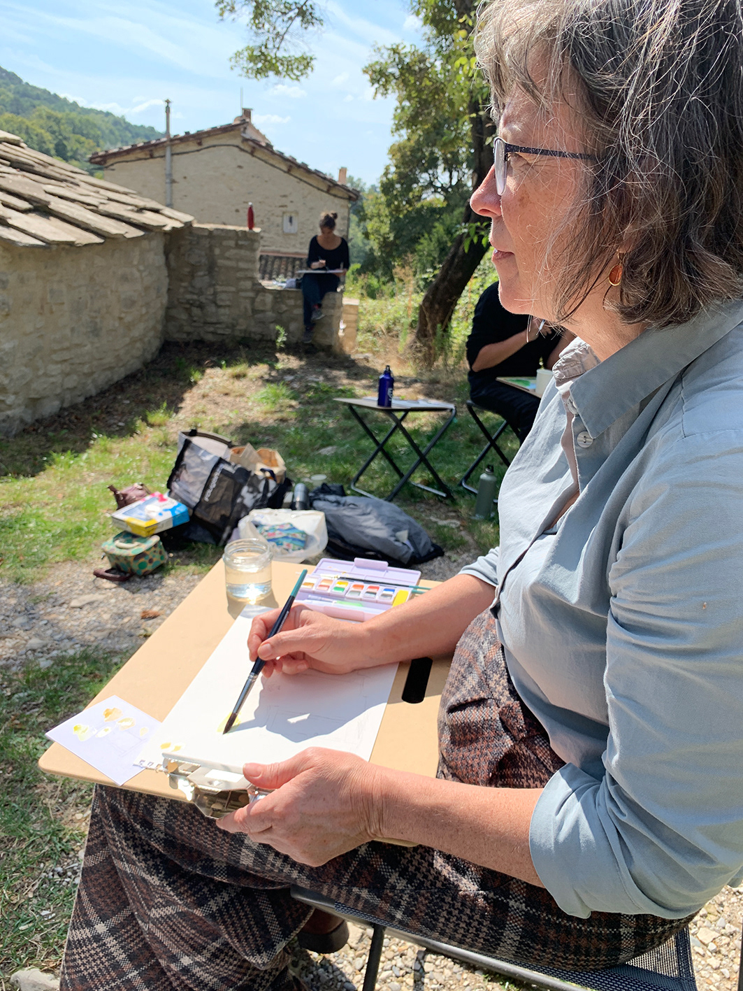 Stage aquarelle Provence