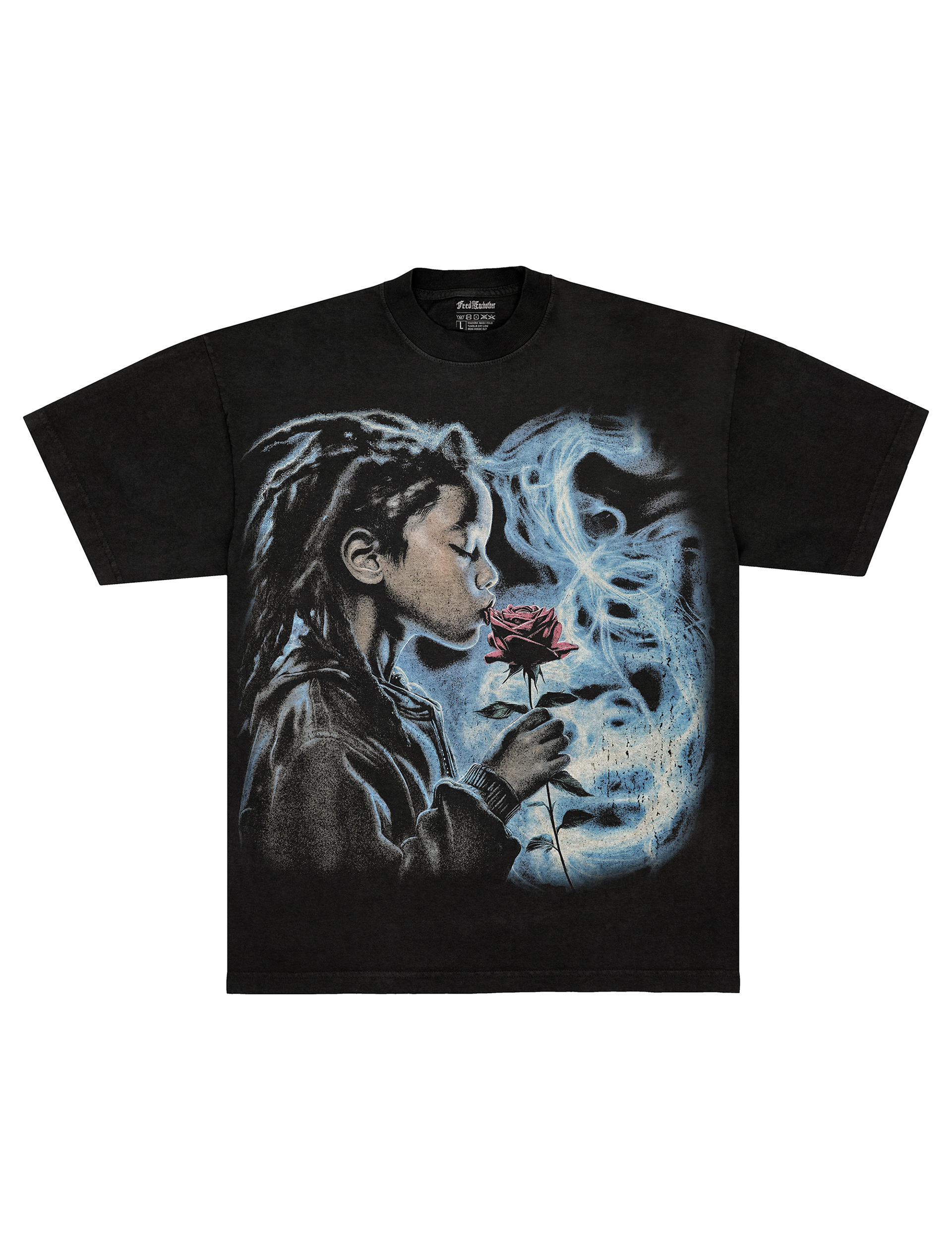 SMOKING ROSE T-SHIRT