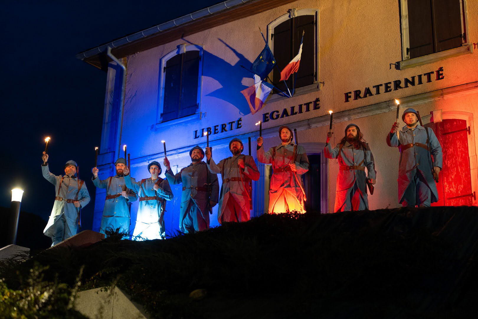 Devoir de mémoire haut en couleur, le 11/11/2023 à Brebotte