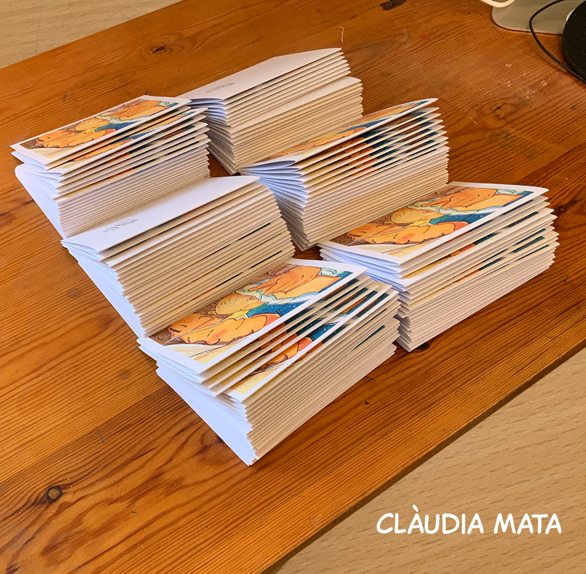 150 postals per la parròquia de Sant Andreu de Gurb. (Bisbat Vic)