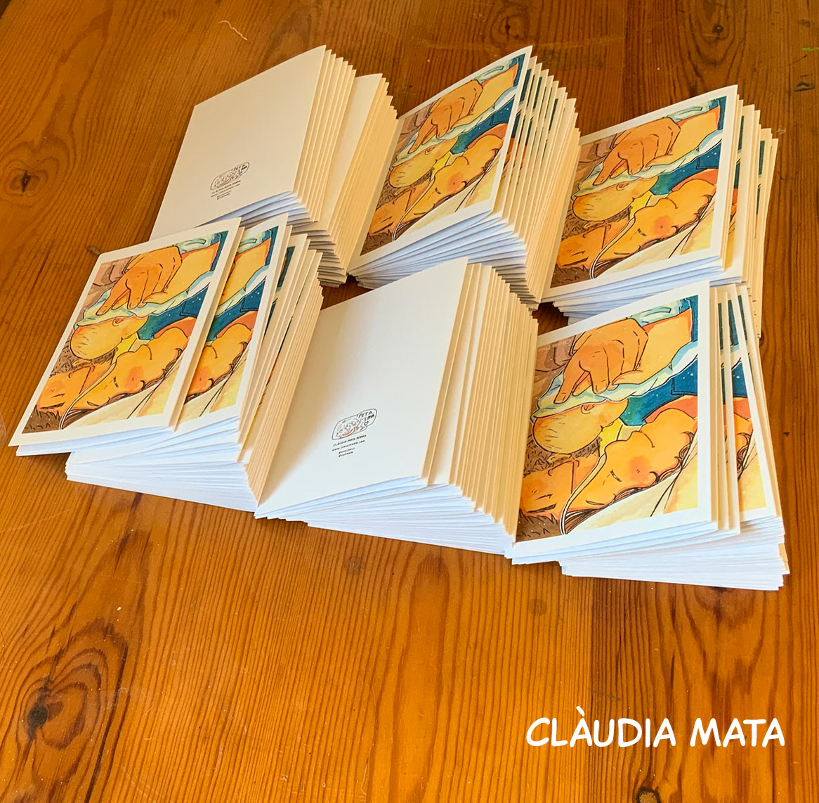150 cards for the parish of Sant Andreu de Gurb (Diocesis of Vic)