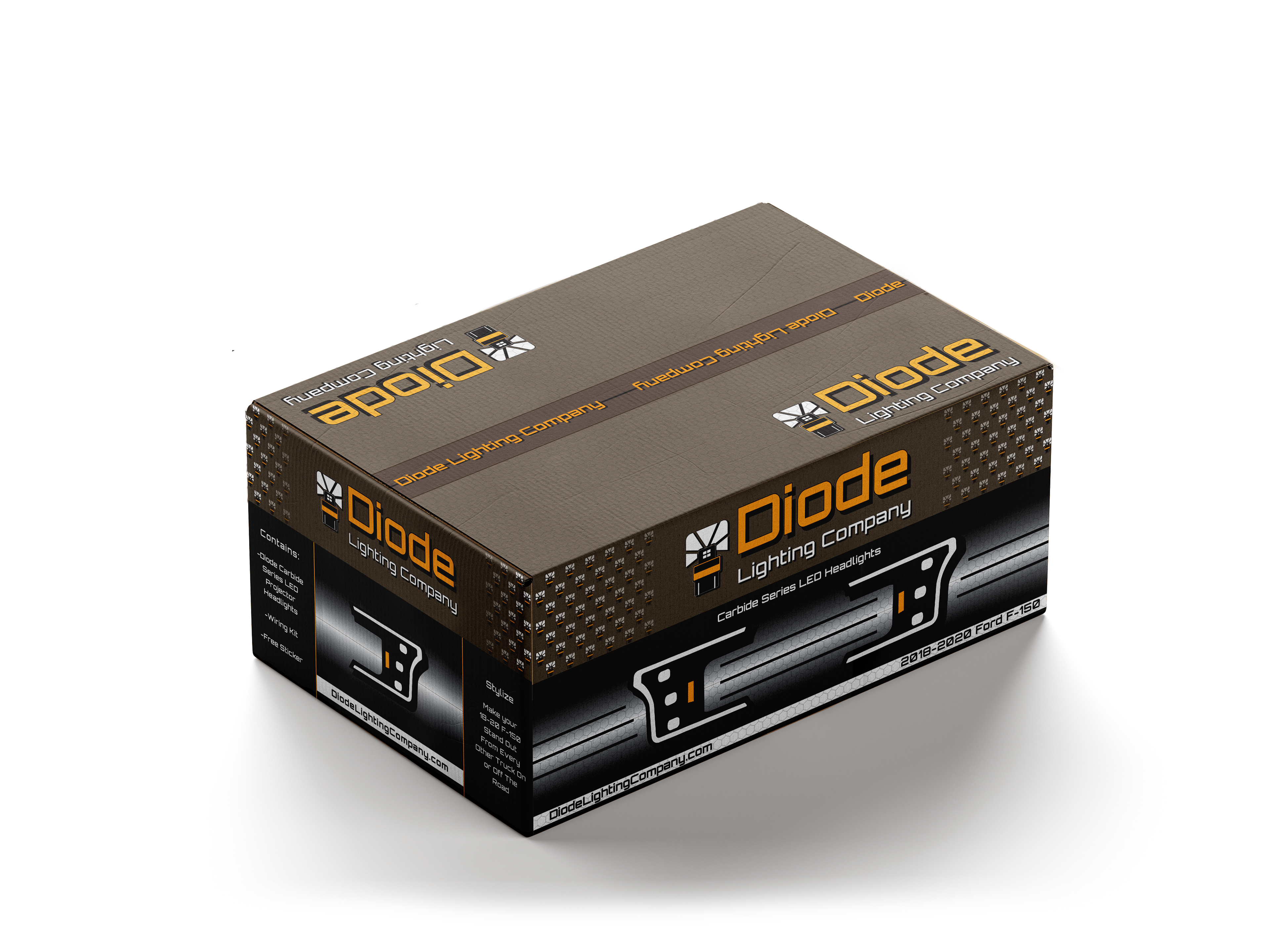 Diode Lighting Company 2018-2020 Ford F-150 Headlight Packaging