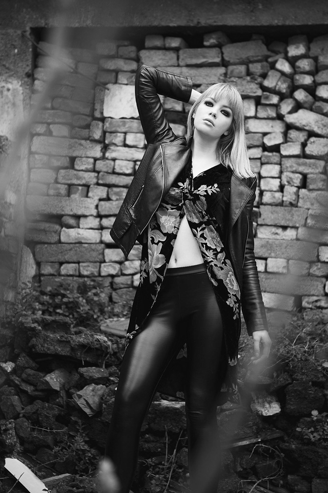 Black and White Portrait