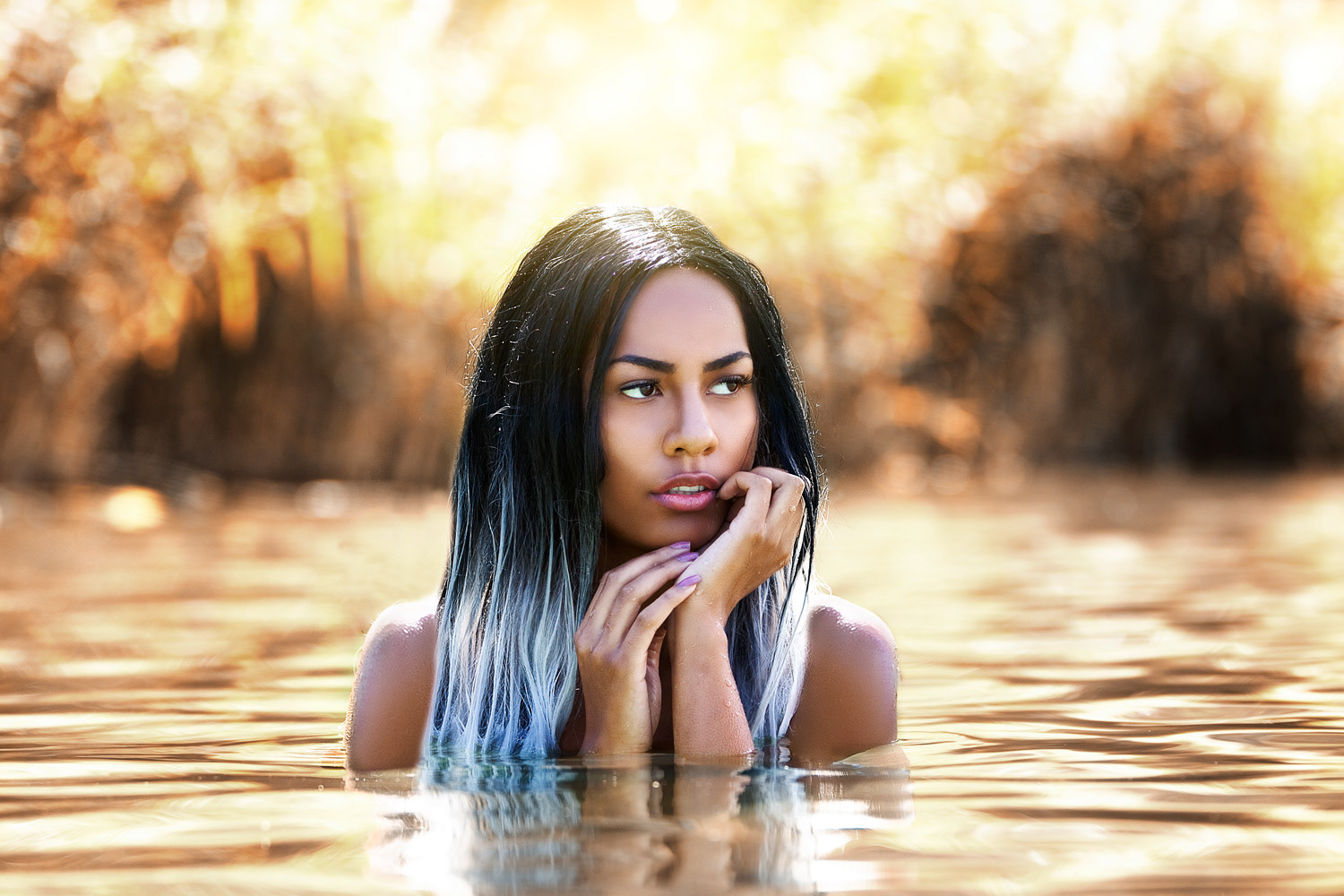 Portrait Water Shoot