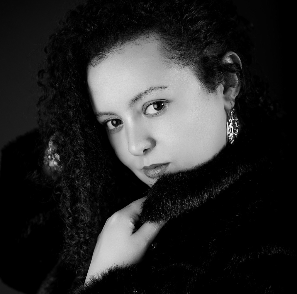 Black and White Portrait