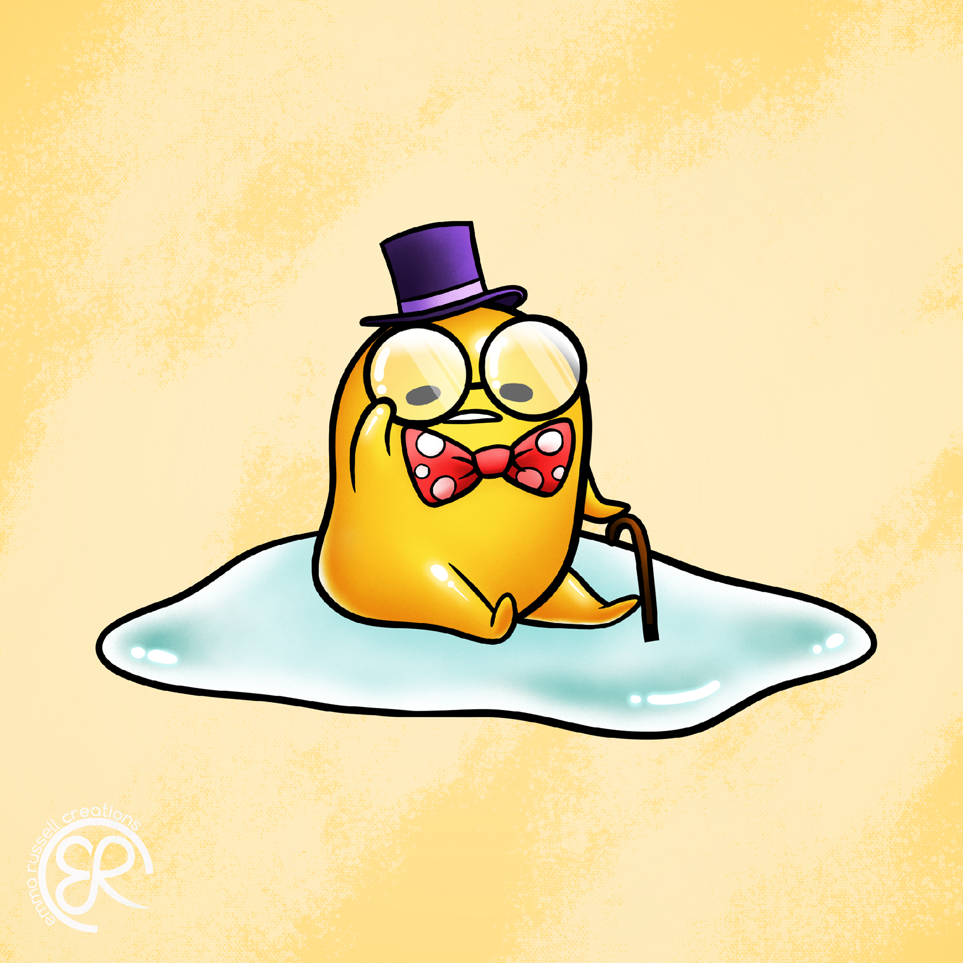Gudetama Sticker Design