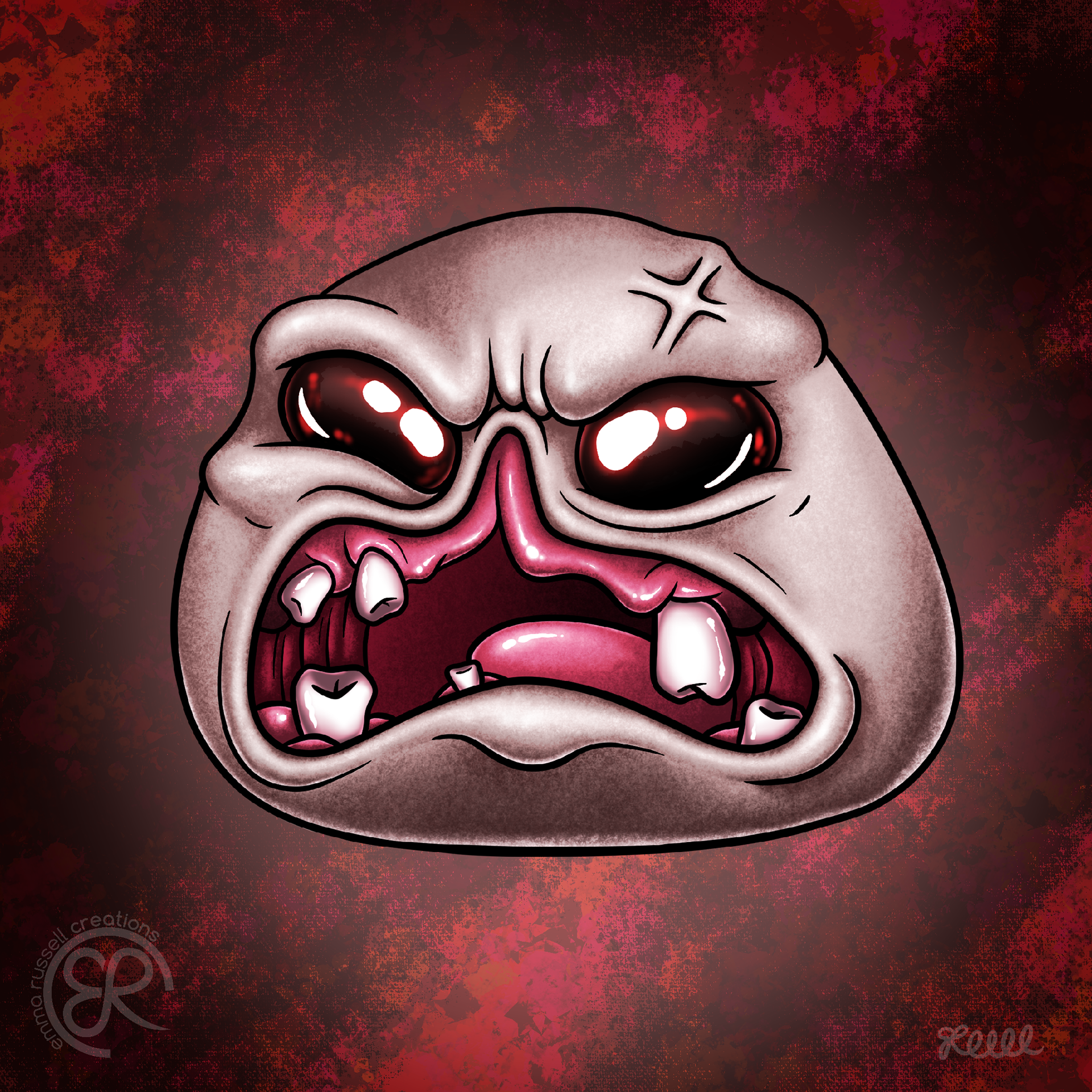 Monstro Sticker Design