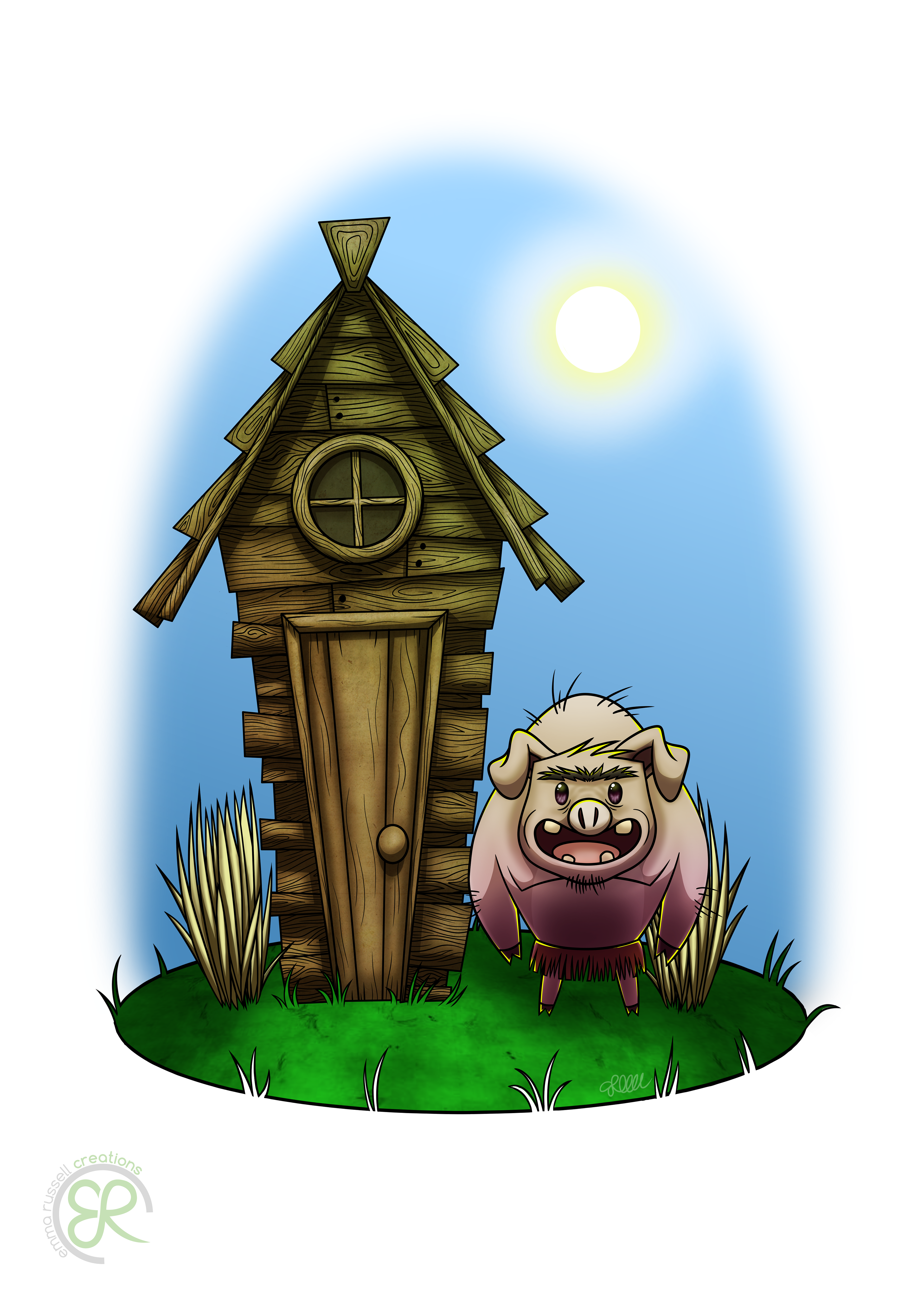 Pig and House