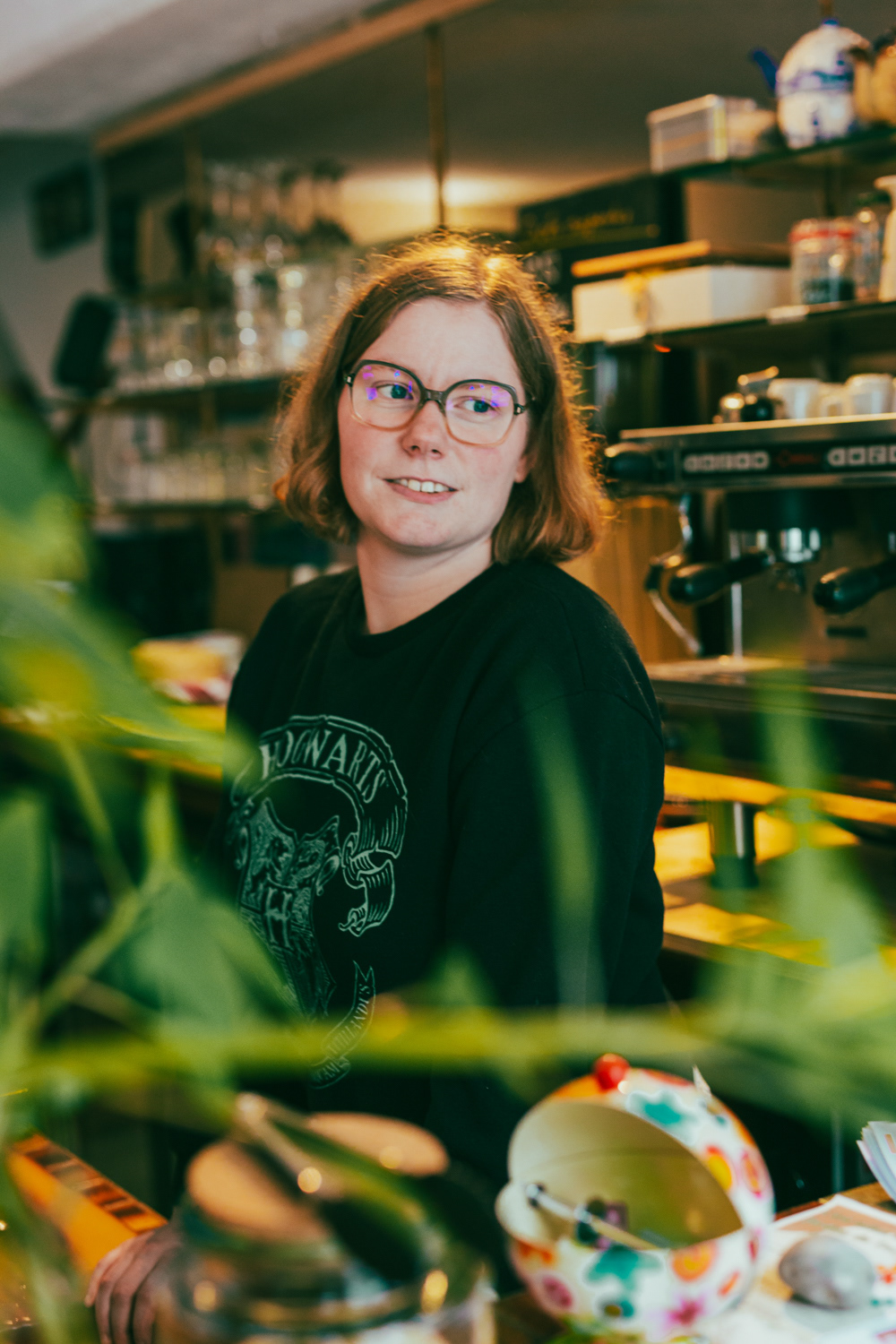 Claire Dochy en service civique, L'écume du jour, association de réseau d'échange de savoirs.