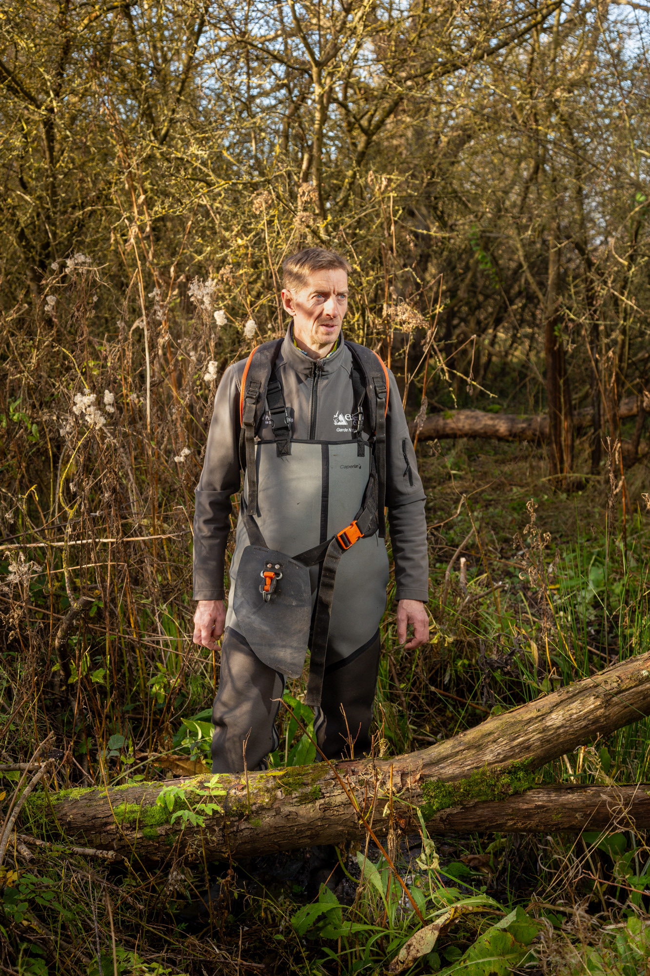 Jérémie Boulogne, Garde Nature Départemental / Eden 62 / ici au Marais de Guînes