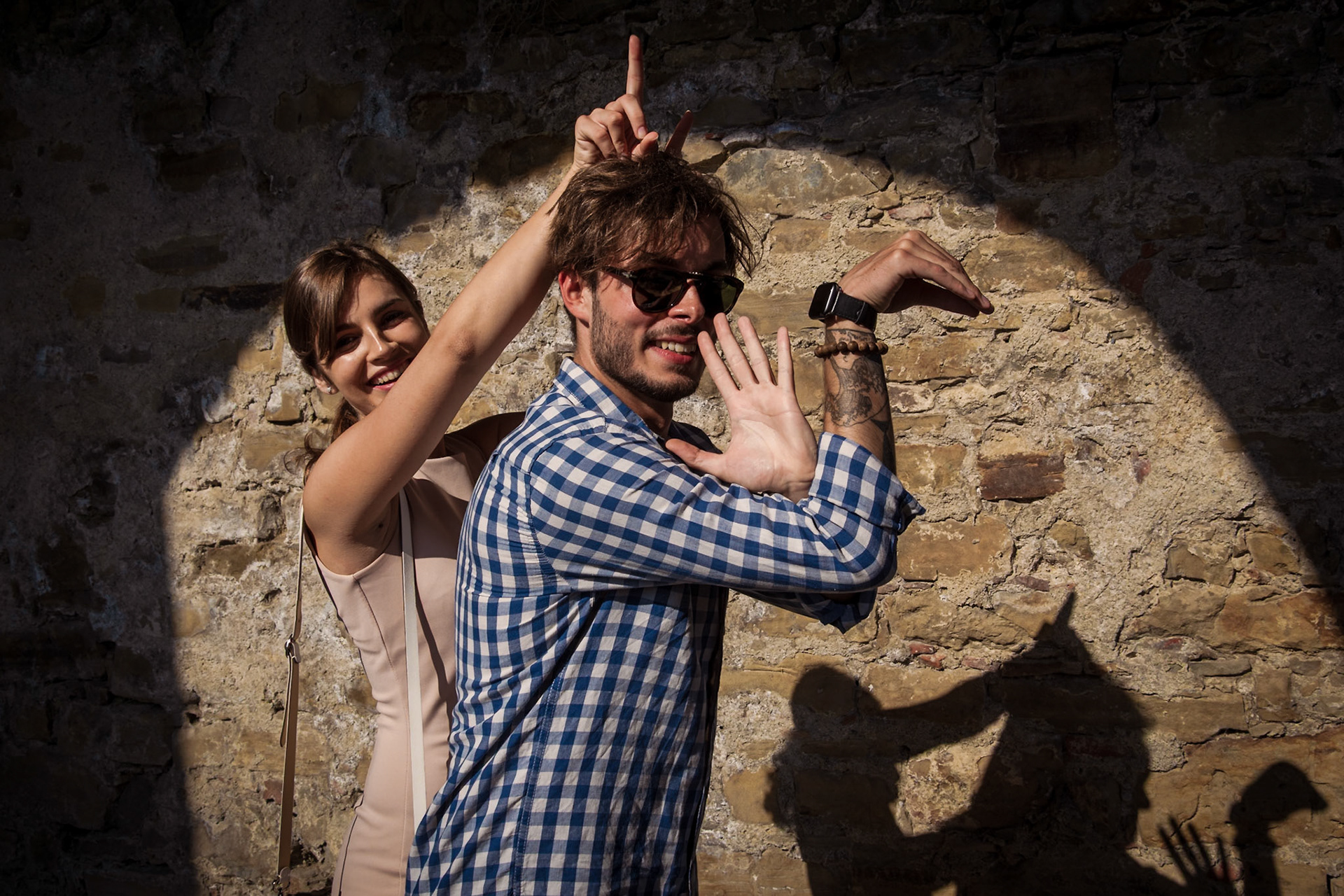 I modelli, ogni tanto, si devono sfogare....