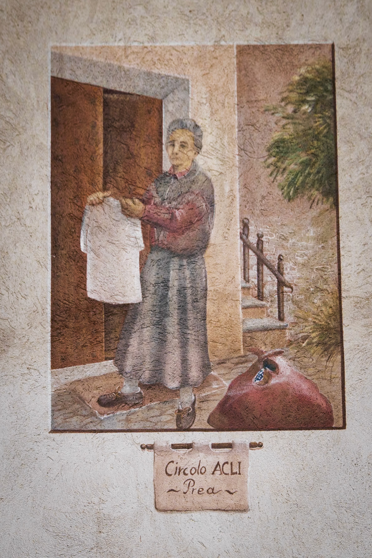 Il villaggio di Prea famoso per i suoi murales.