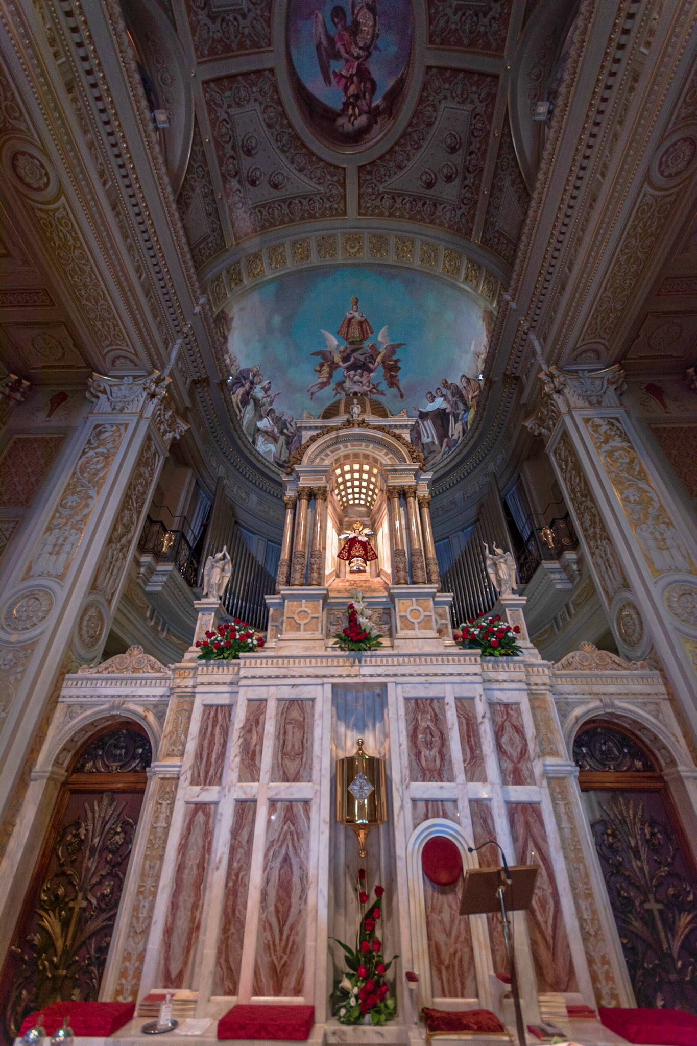 THE SANCTUARY FRESCOES