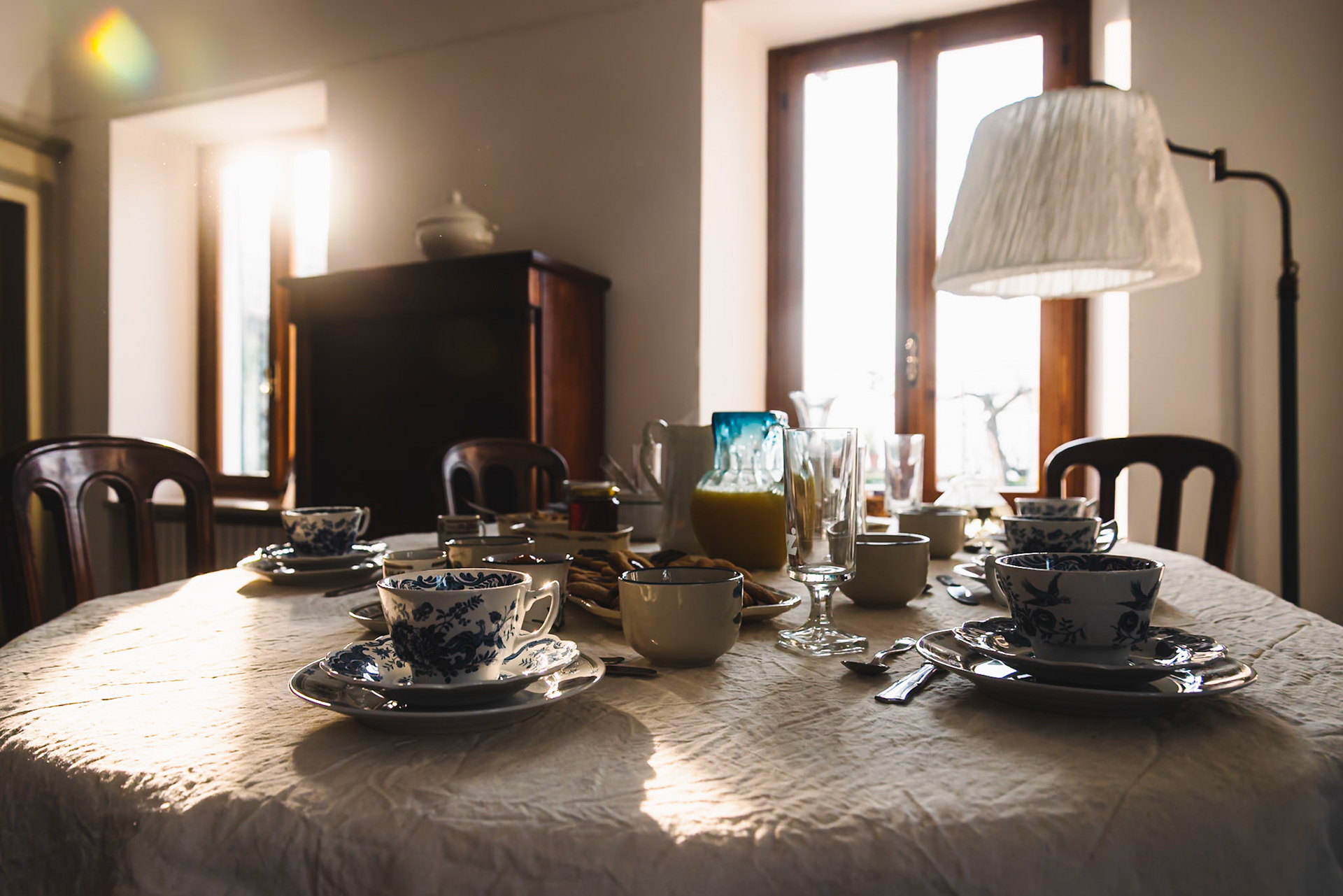 La "casa del sarto" del Re che mi ha ospitato.