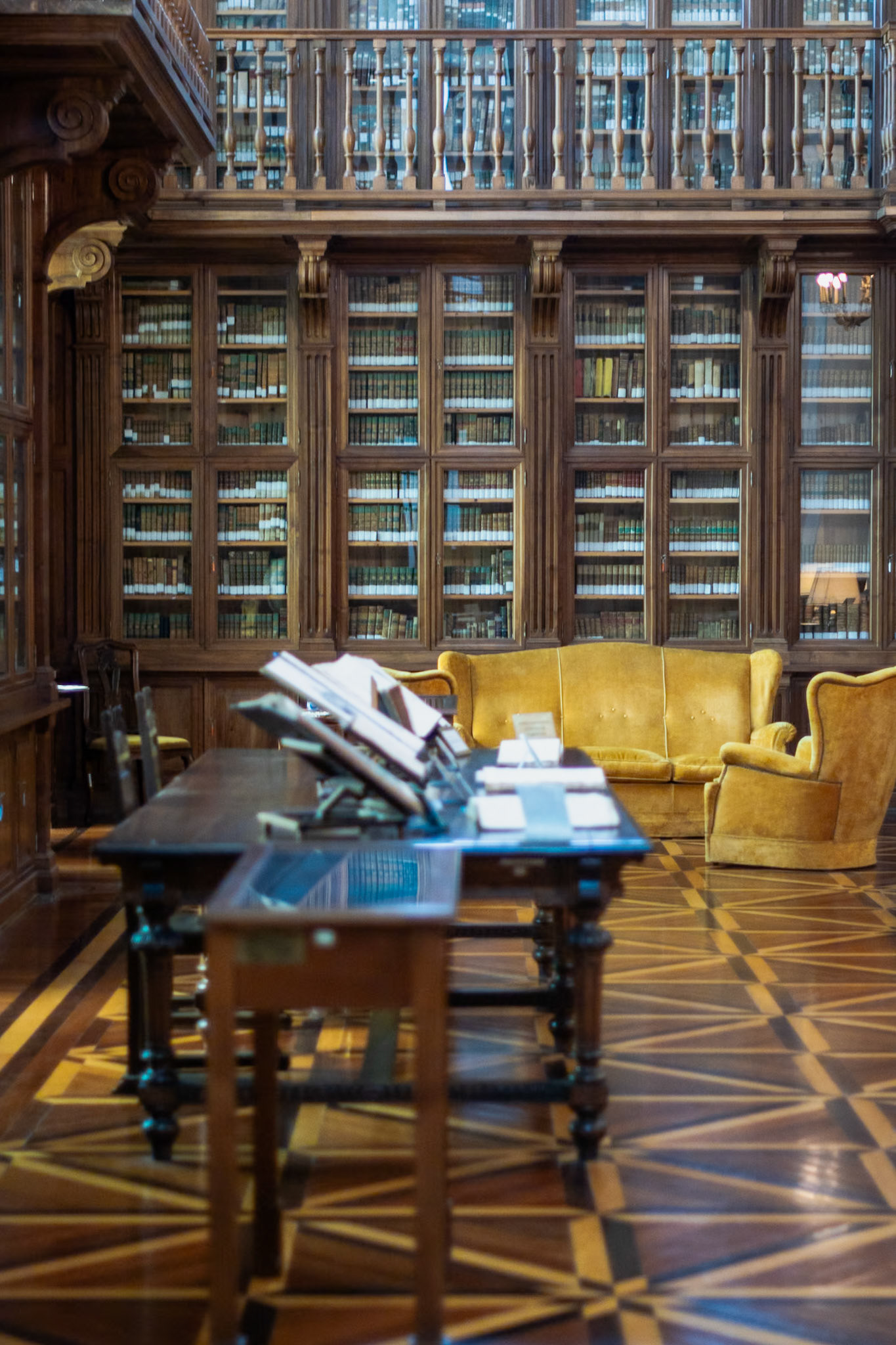 La storica biblioteca