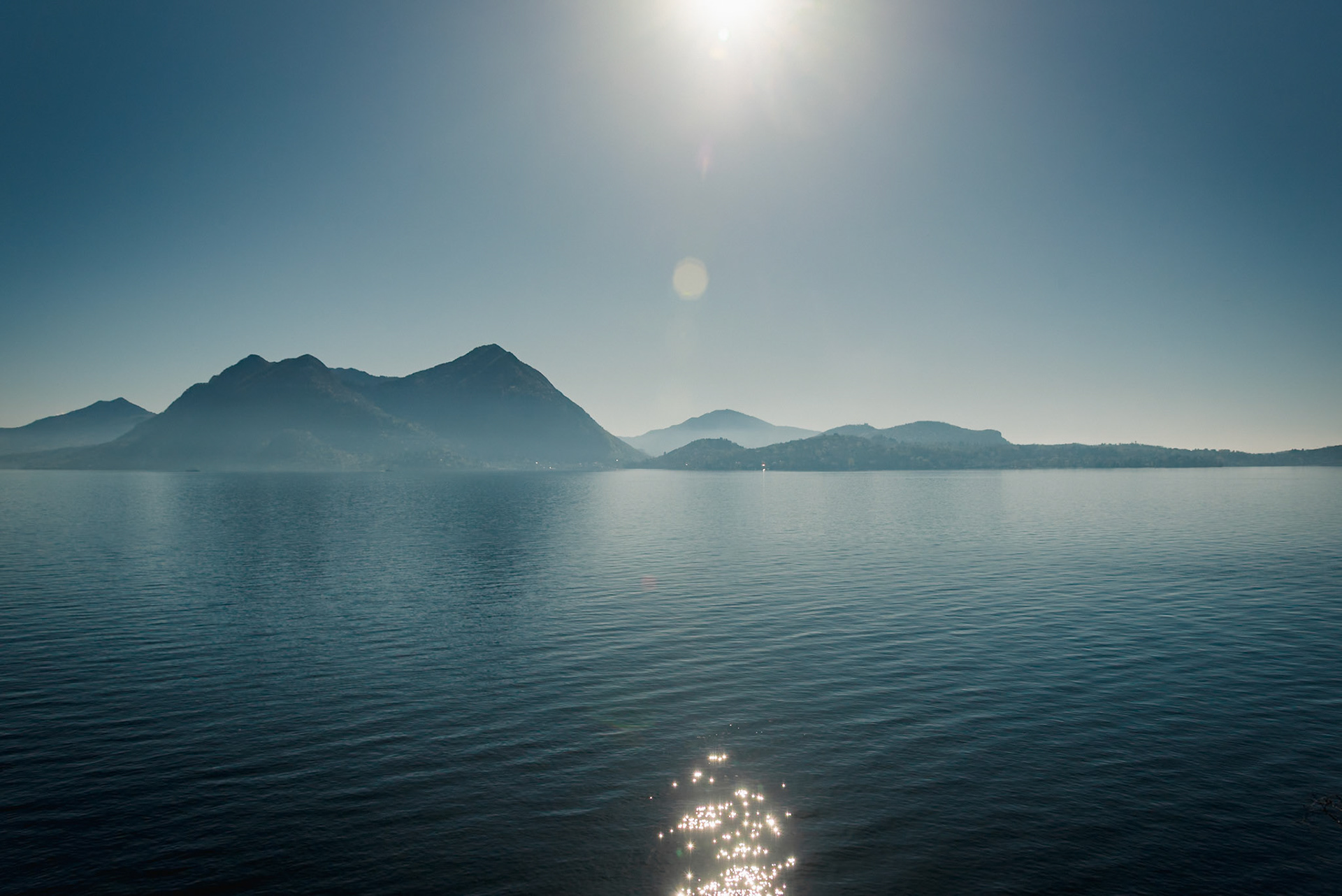 Il Lago Maggiore visto da Verbania.