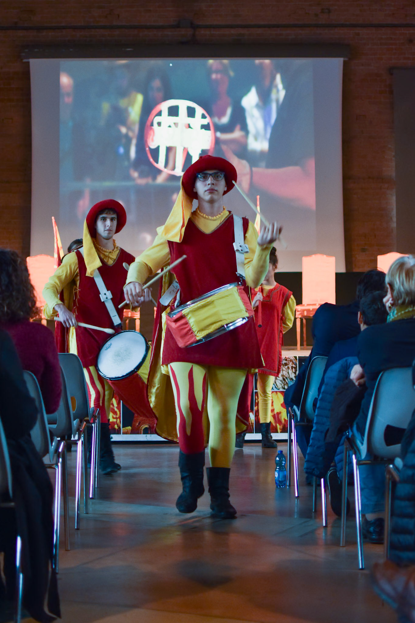 FLAGGERS AND DRUMS